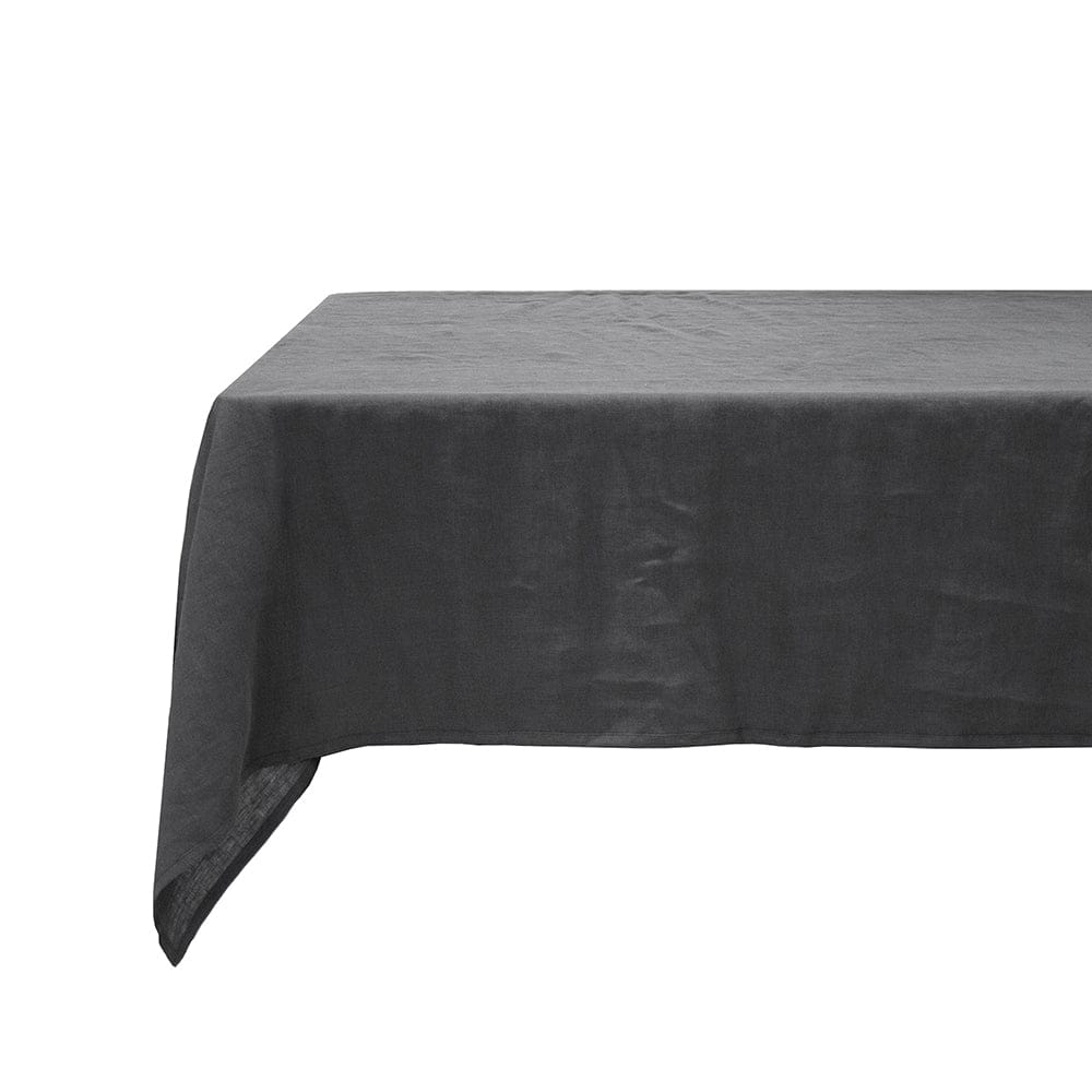 Bambury Tea Towels Charcoal Bambury | Linen Tablecloth 150x275cm