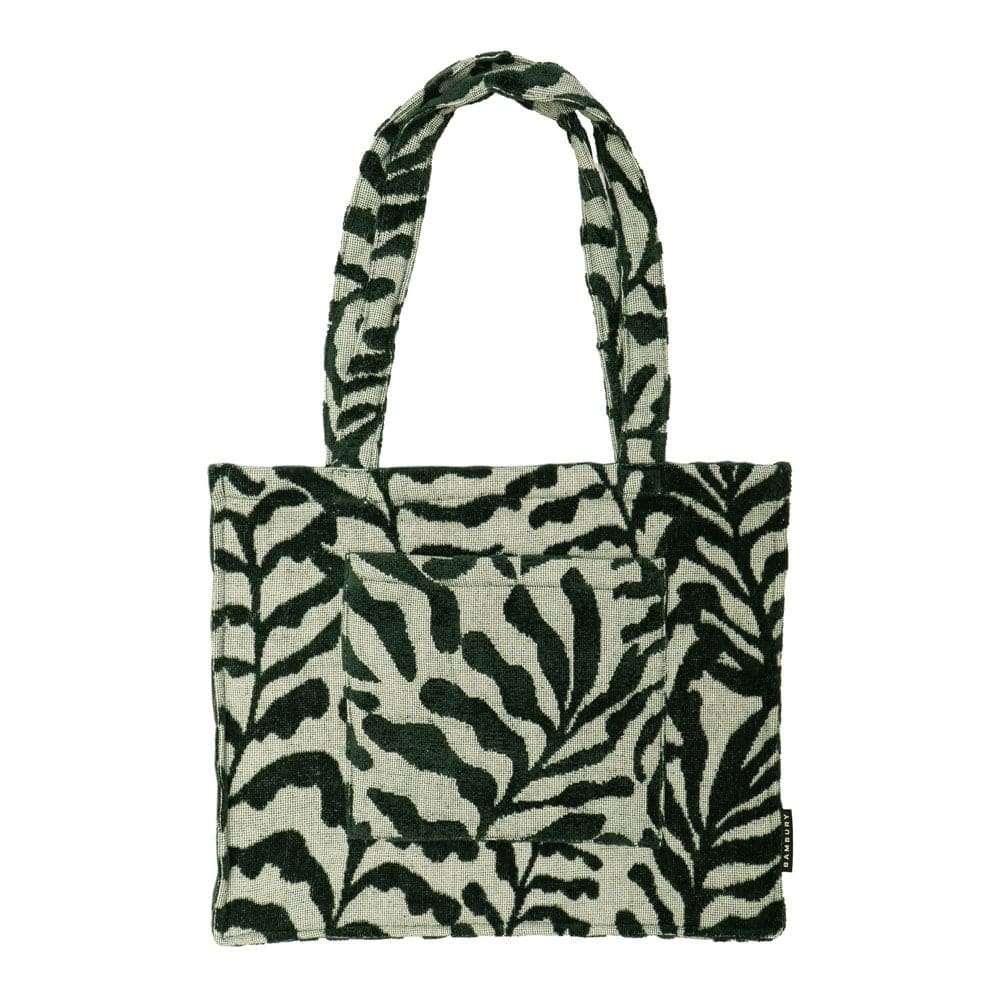 Bambury Beach Bags Green Bambury | HiLo Tote Bag Nori