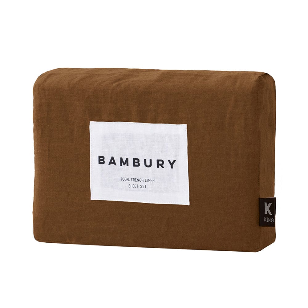 Bambury Bed Sheets Hazel / King Bambury |  Linen Sheet Set
