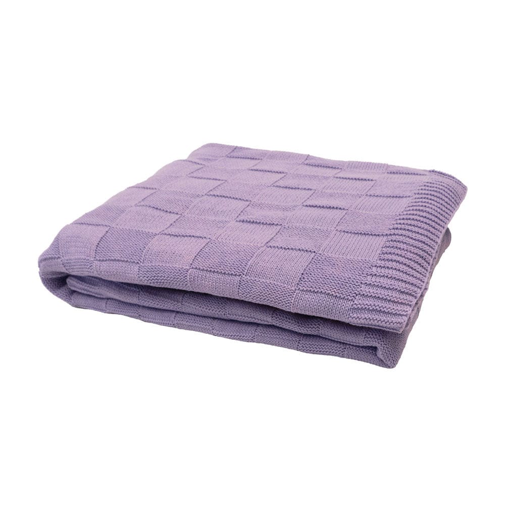 Bambury Blanket Lilac Bambury | Solomon Throw