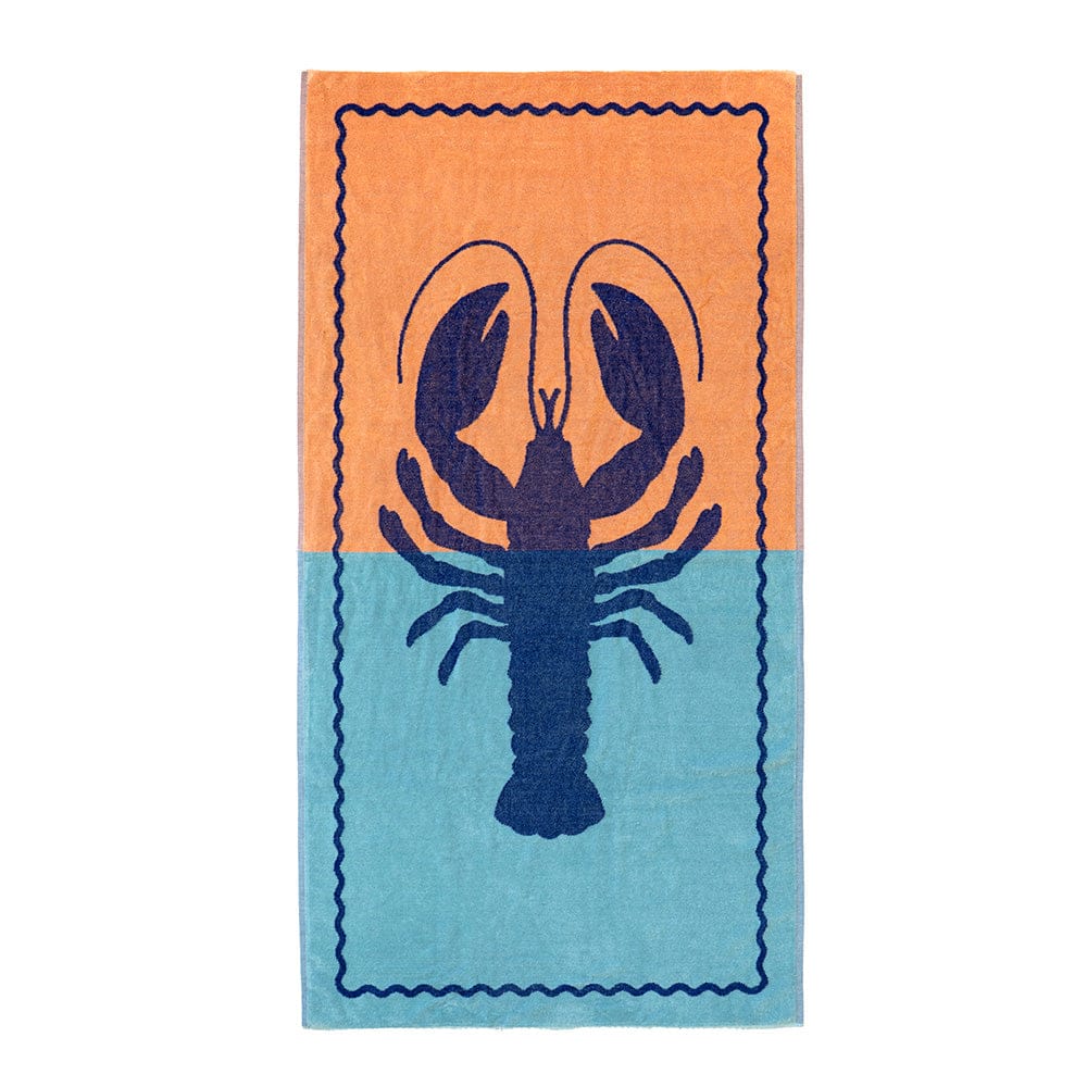 Bambury Beach Towels Lobster Bambury| Jacquard Beach Towel