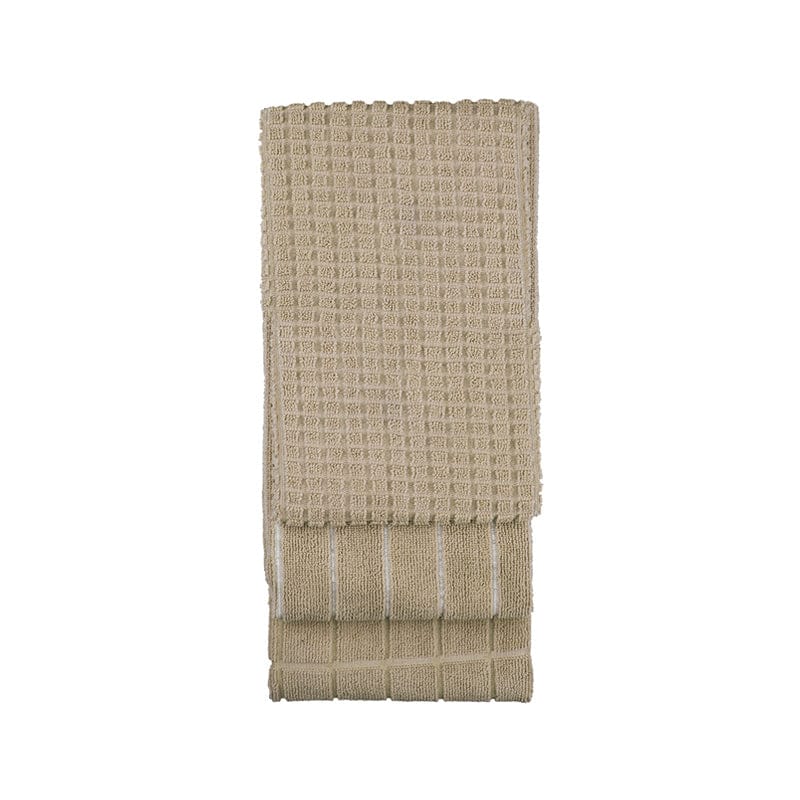 Bambury Kitchen Towels Mocha Bambury | Microfibre 3pc Kitchen Towel Set