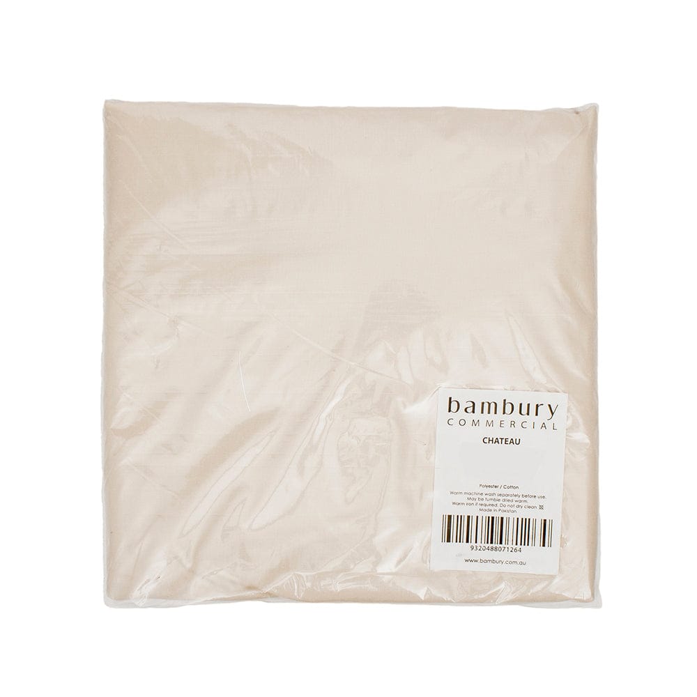 Bambury Bed Sheets Mocha / King Bambury | Chateau Flat Sheet