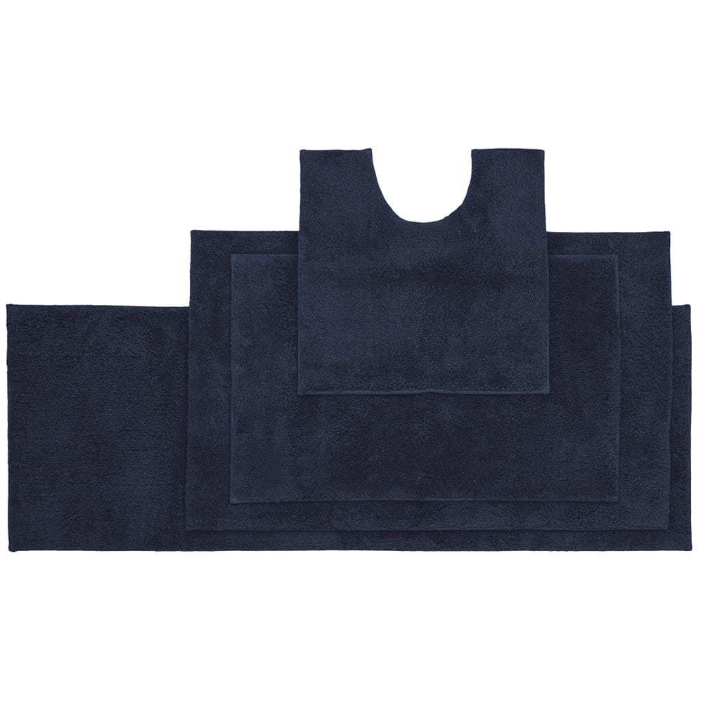 Bambury Bathroom Mat Navy Bambury | Microplush Bath Runner 50 x 140cm