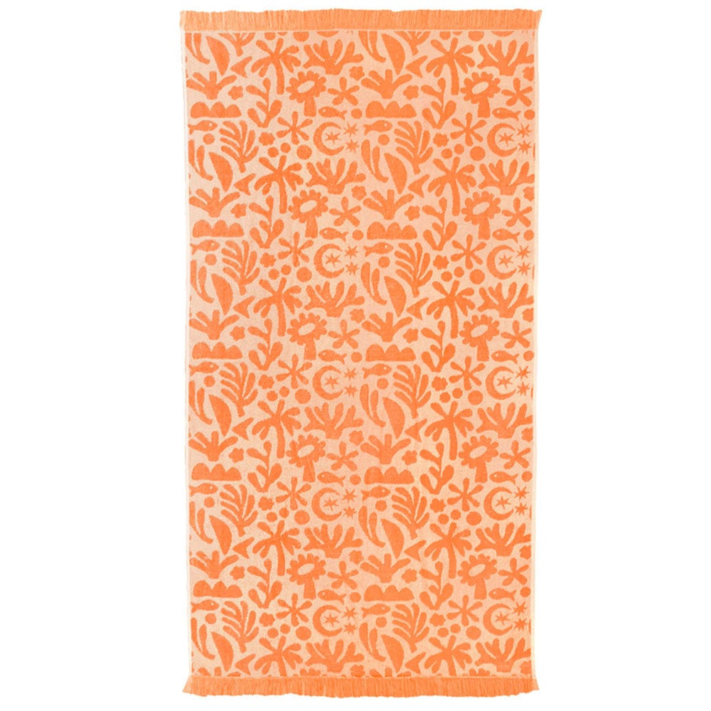 Bambury Beach Towels Peach Bambury | HiLo Beach Towel Holiday