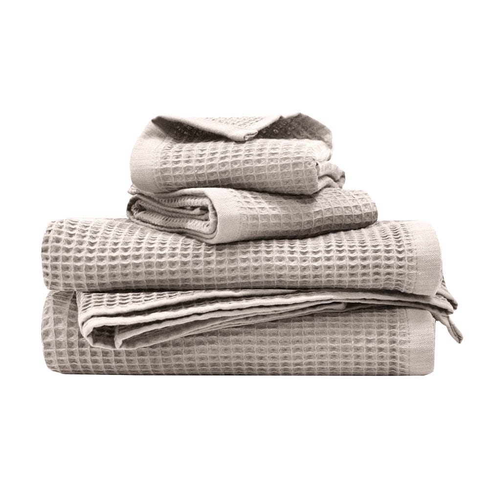 Bambury Bathroom Towel Pebble Bambury | Waffle Hand Towel 40x70cm