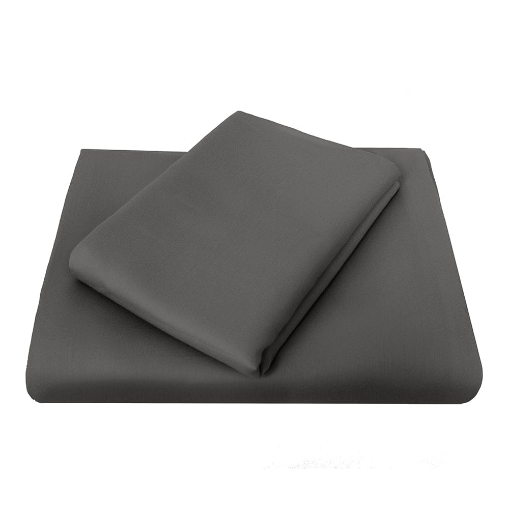 Bambury Bed Sheets Pewter / Single Bambury | Double Chateau Fitted Sheet
