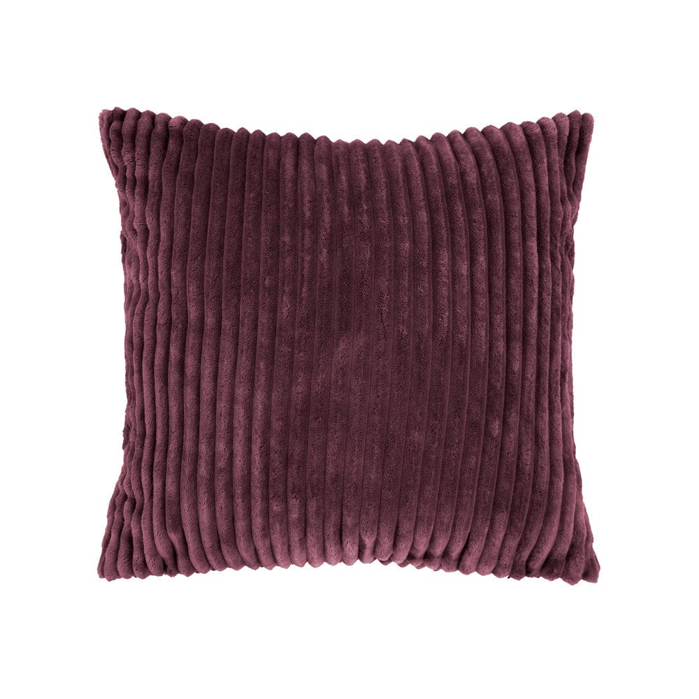 Bambury Pillows/Cushions Plum Bambury | Channel Square Cushion