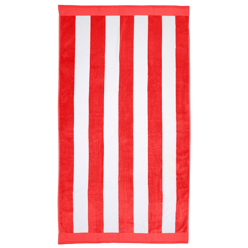 Bambury Beach Towels Poppy Bambury| Classic Stripe Beach Towel