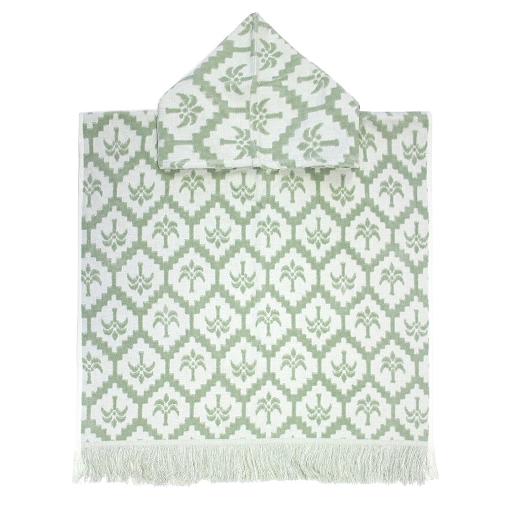 Bambury Beach Towels Sage Bambury | Cocos Kids Poncho