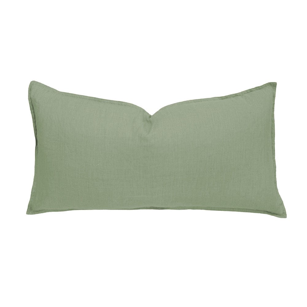 Bambury Pillows/Cushions Sage Bambury | Linen Rectangle Cushion