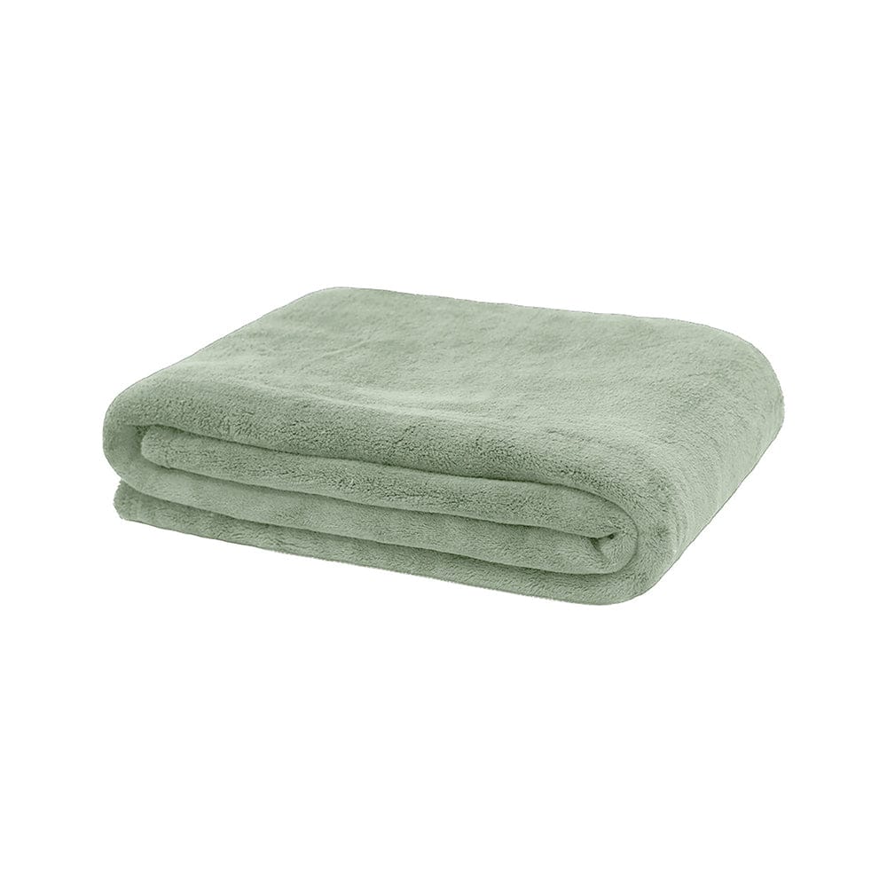 Bambury Blanket Sage Bambury | Microplush Throw Rug