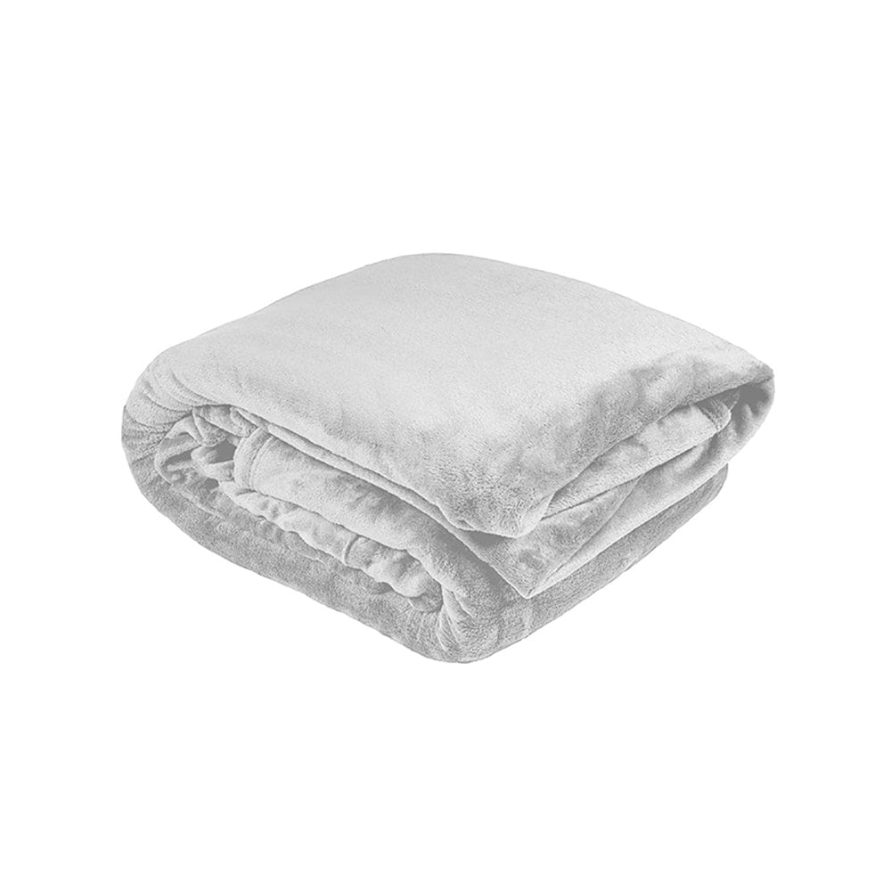 Bambury Blanket Silver Bambury | Super King Ultraplush Blanket