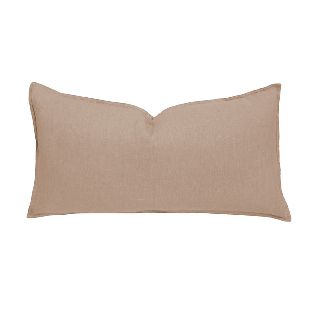 Bambury Pillows/Cushions Tea Rose Bambury | Linen Rectangle Cushion