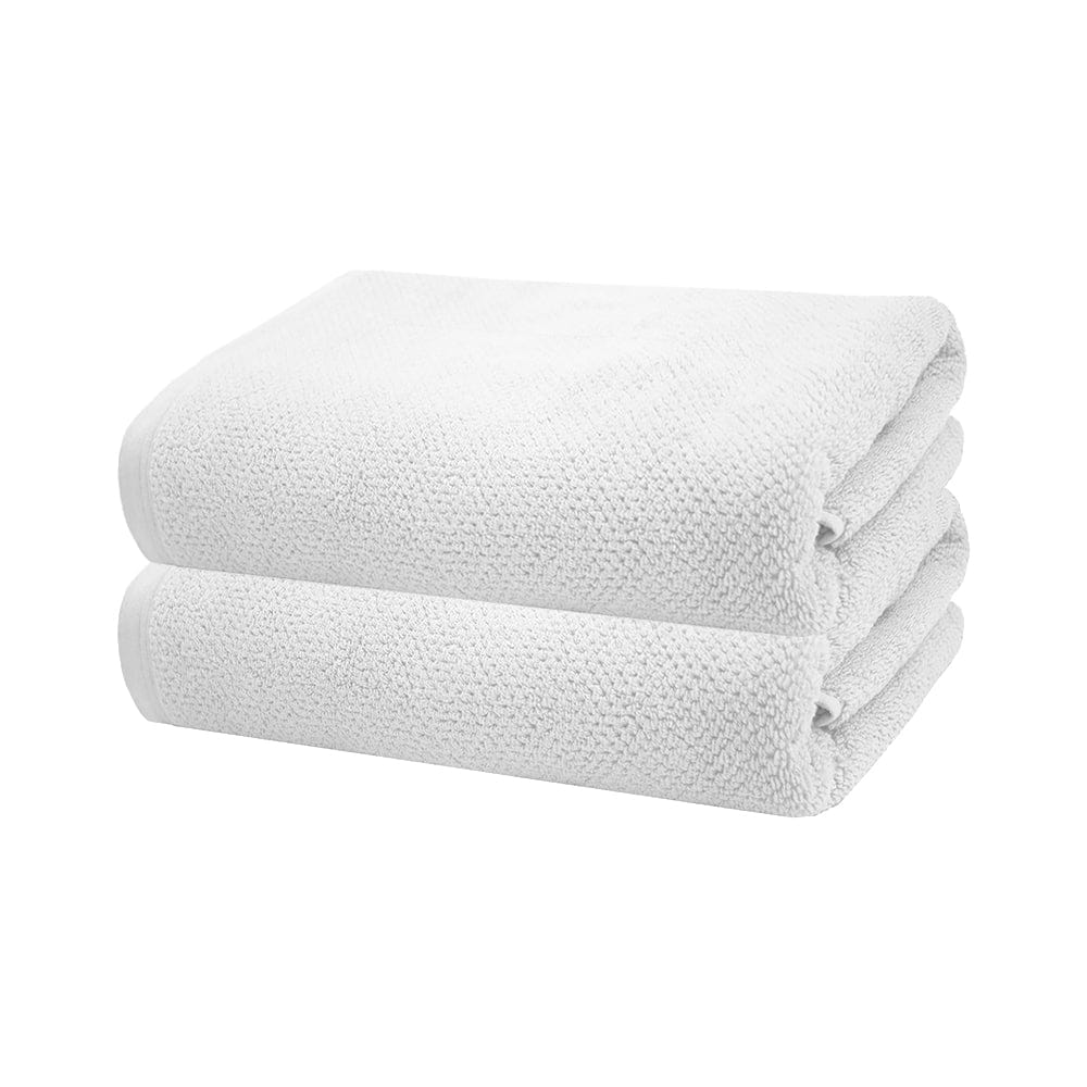 Bambury Bathroom Mat White Bambury | Angove 2pack Bath Sheet 80x160cm