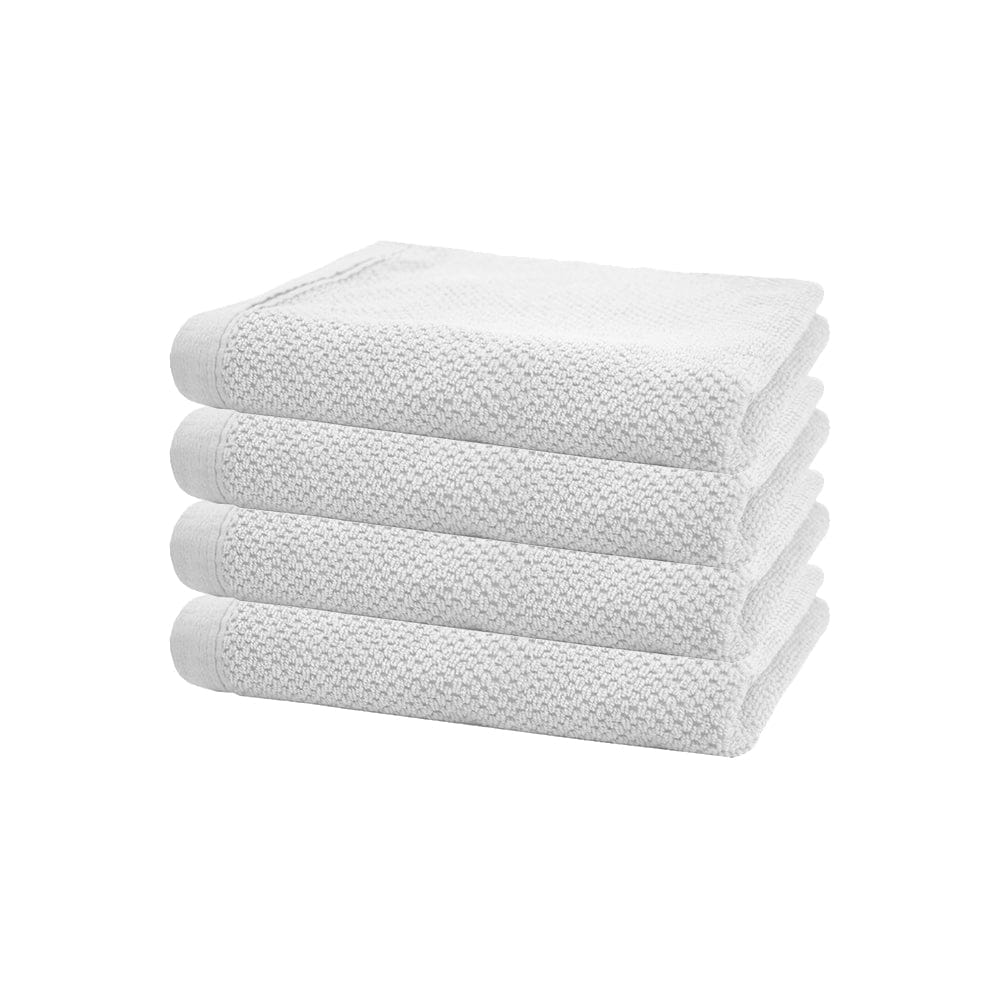 Bambury Bathroom Mat White Bambury | Angove 4pack Hand Towel 40x70cm