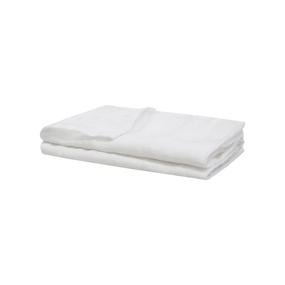 Bambury Tea Towels White Bambury | Linen 2pc Napkin Set 45x45cm
