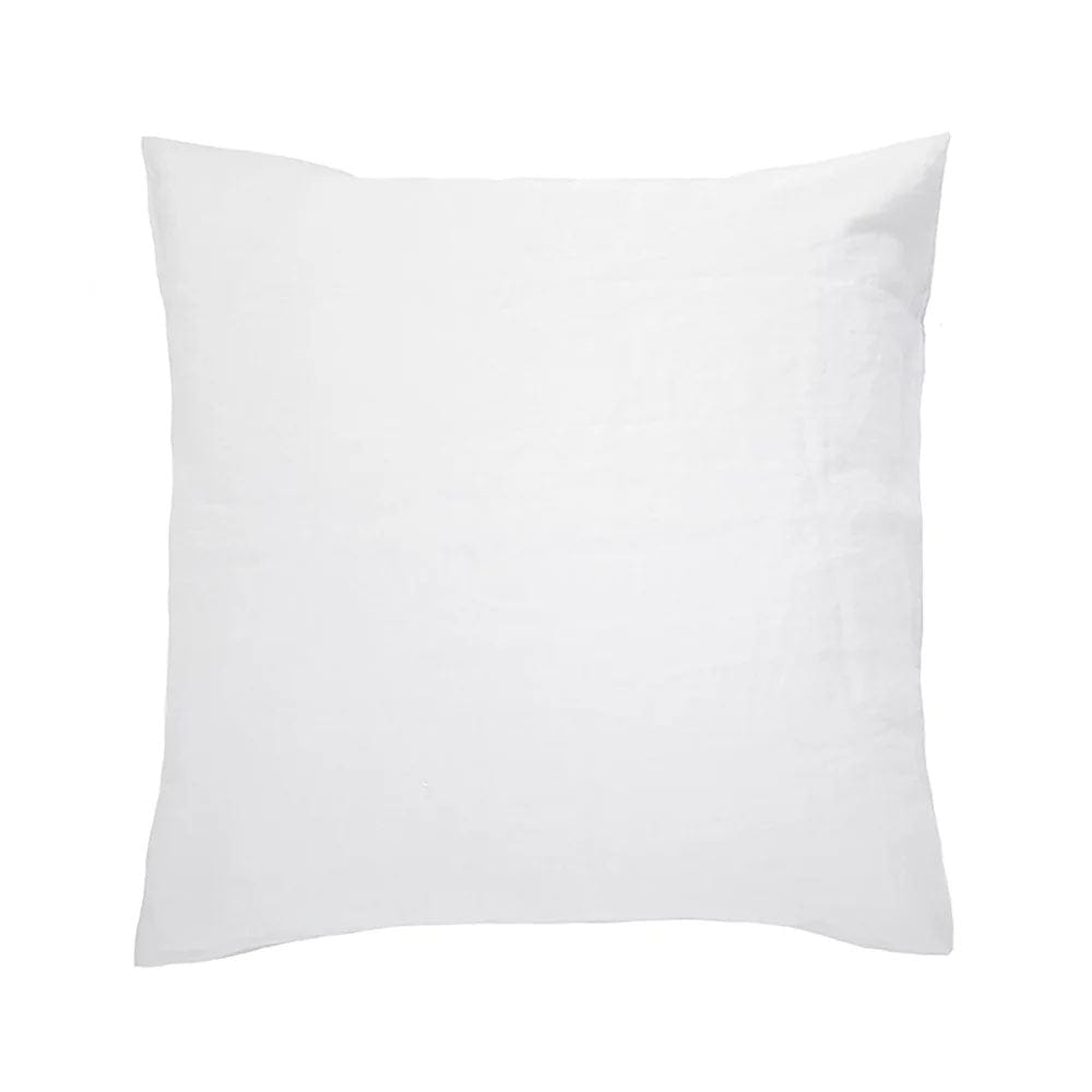 Bambury Pillowcase White Bambury | Linen Euro Pillowcase