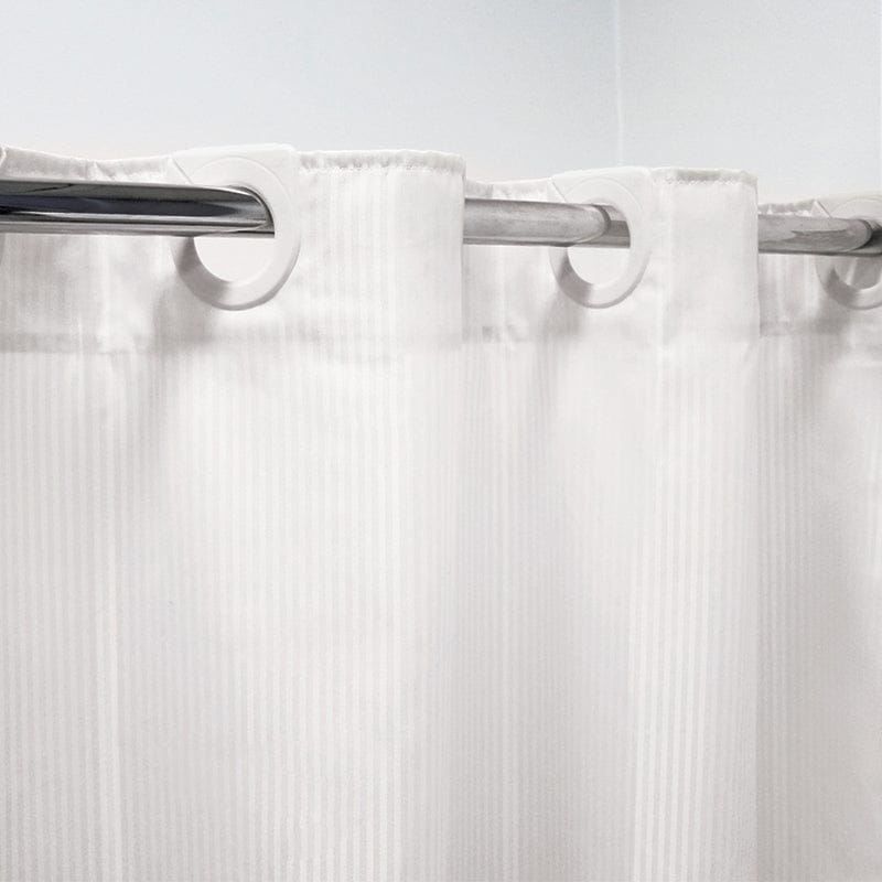 Bambury Bathroom Curtain White Bambury | Shower Curtain