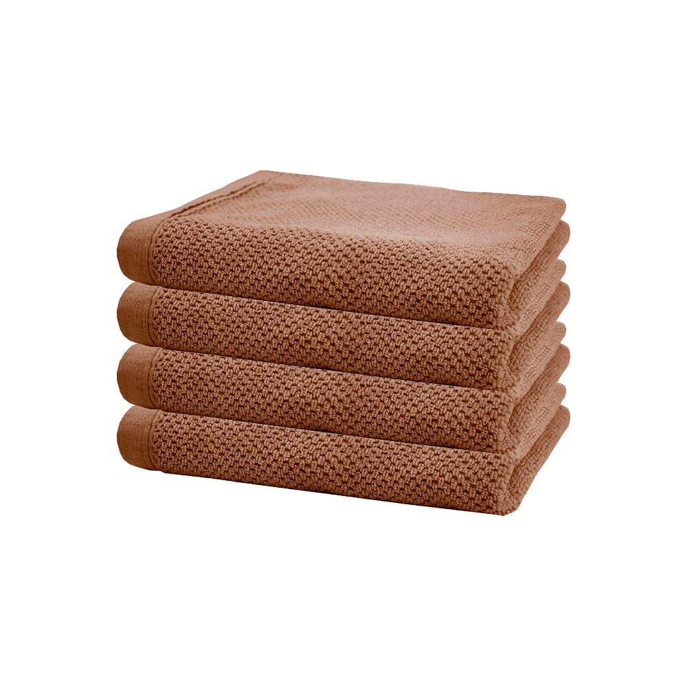 Bambury Bathroom Mat Woodrose Bambury | Angove 4pack Hand Towel 40x70cm