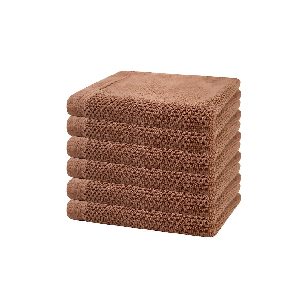 Bambury Bathroom Mat Woodrose Bambury | Angove 6pack Face Washer 33x33cm