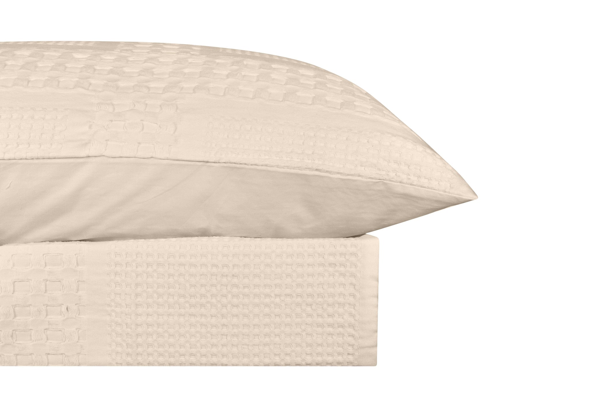 Bas Phillips Quilt Cover BAS PHILLIPS | BERKSHIRE COTTON WAFFLE QUILT COVER SET