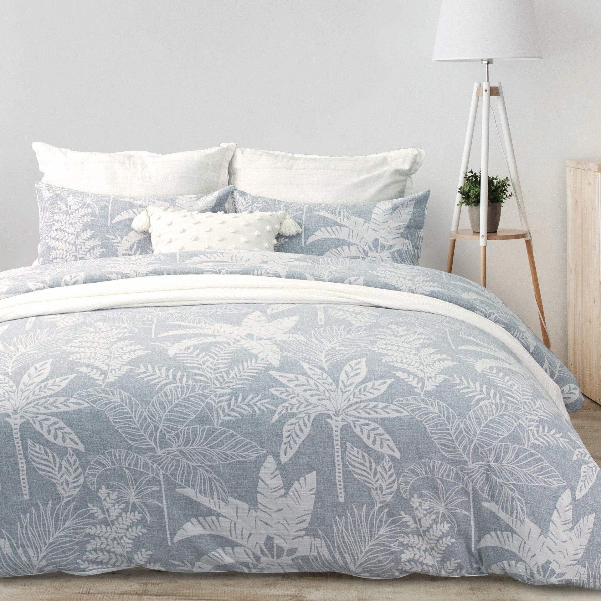 Bas Phillips Quilt Cover BAS PHILLIPS | BIARRITZ COTTON JACQUARD QUILT COVER SET