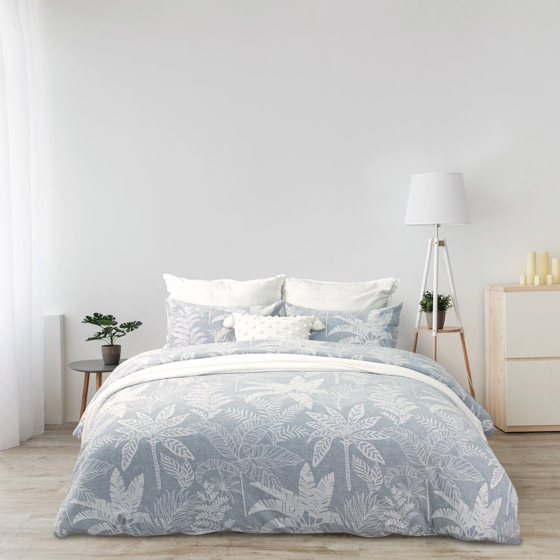 Bas Phillips Quilt Cover BAS PHILLIPS | BIARRITZ COTTON JACQUARD QUILT COVER SET