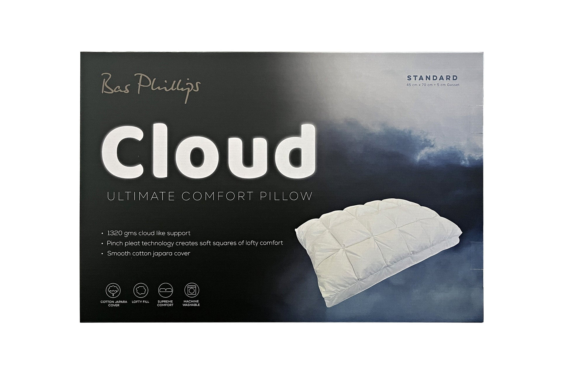 Bas Phillips Pillows/Cushions BAS PHILLIPS | CLOUD STANDARD PILLOW