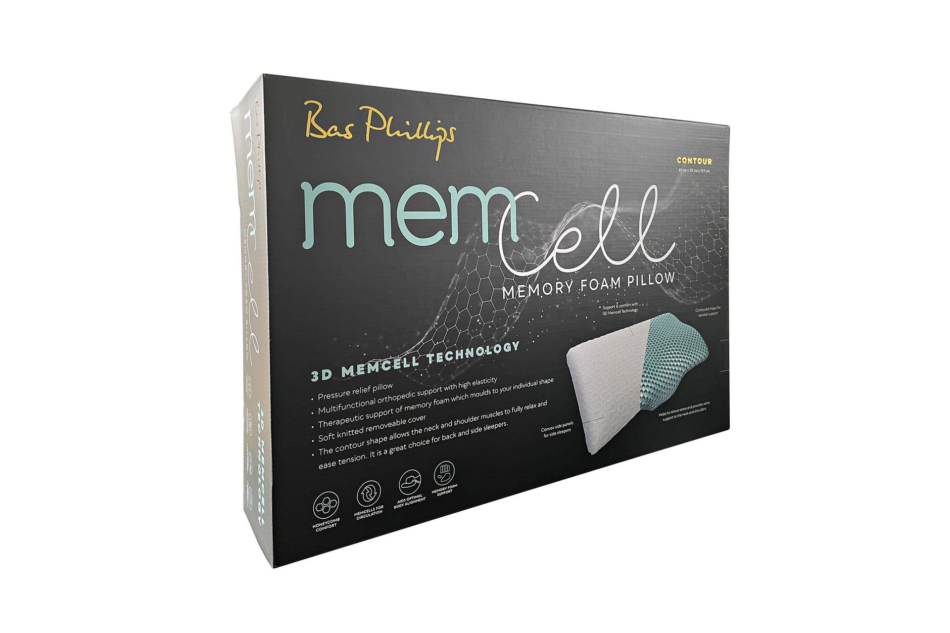Bas Phillips Pillows/Cushions BAS PHILLIPS | MEM CELL PILLOW-CONTOUR