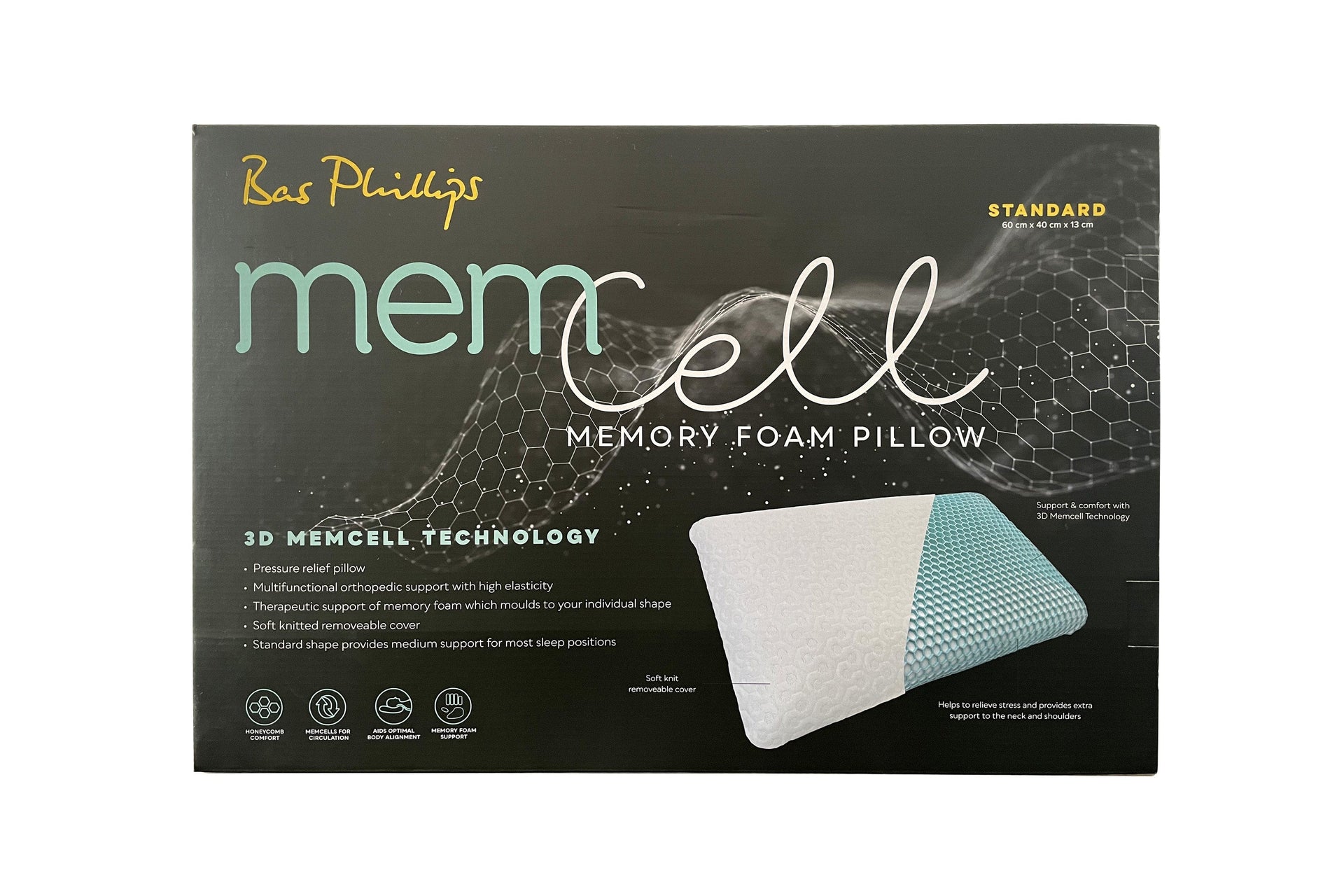 Bas Phillips Pillows/Cushions BAS PHILLIPS | MEM CELL PILLOW- STANDARD
