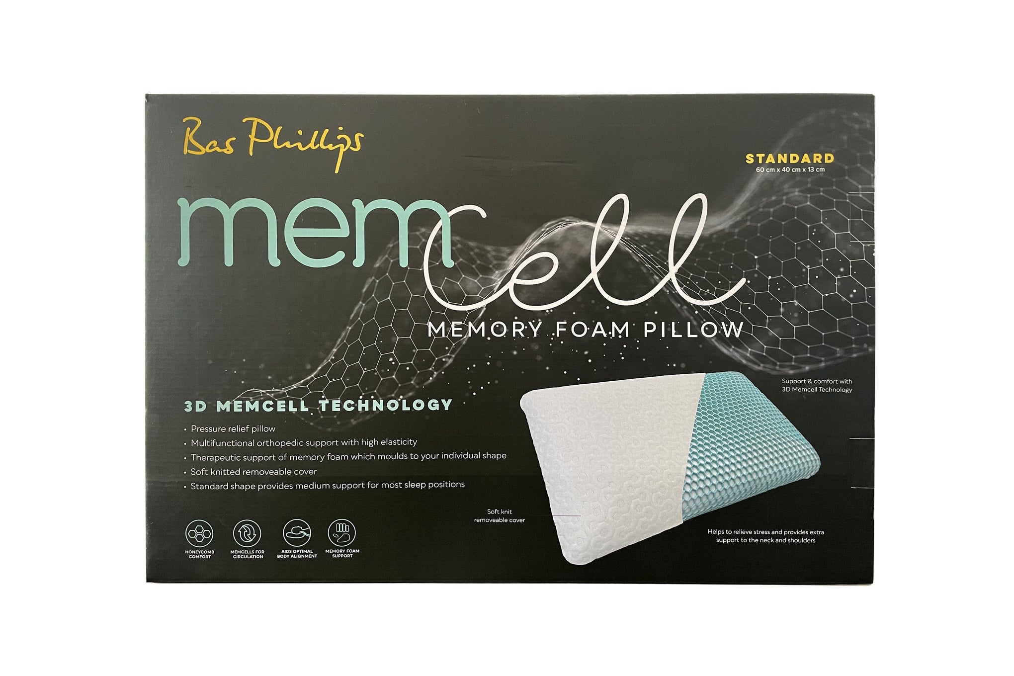 Bas Phillips Pillows/Cushions BAS PHILLIPS | MEM CELL PILLOW- STANDARD