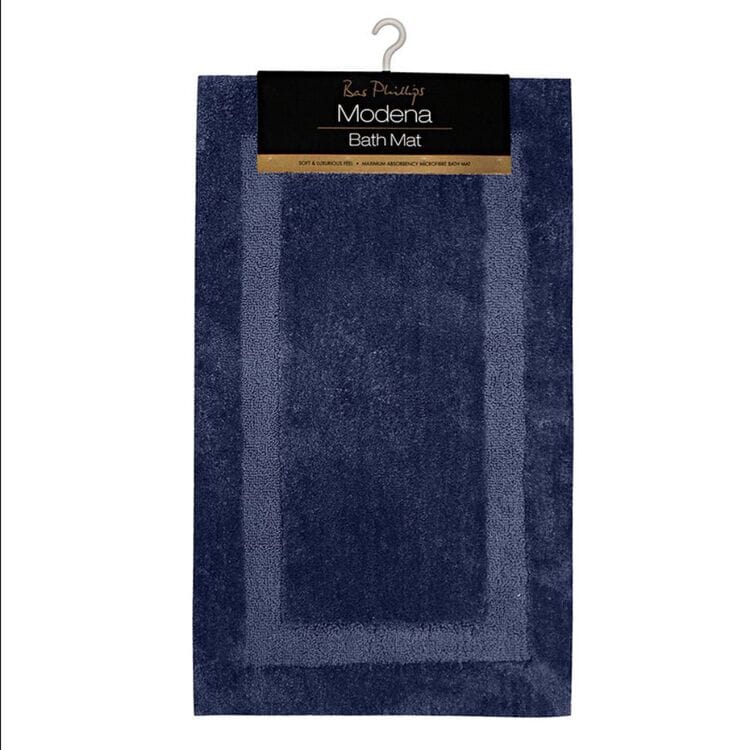 Bas Phillips Bathroom Mat Bas Phillips Modena Bath Mat Navy