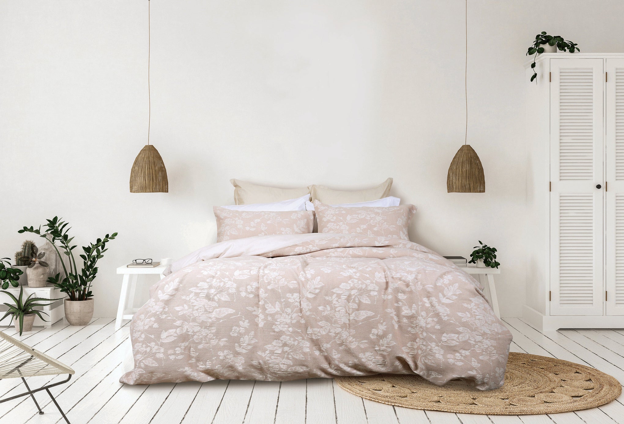 Bas Phillips Quilt Cover BAS PHILLIPS | WILLOW COTTON JACQUARD QUILT COVER SET
