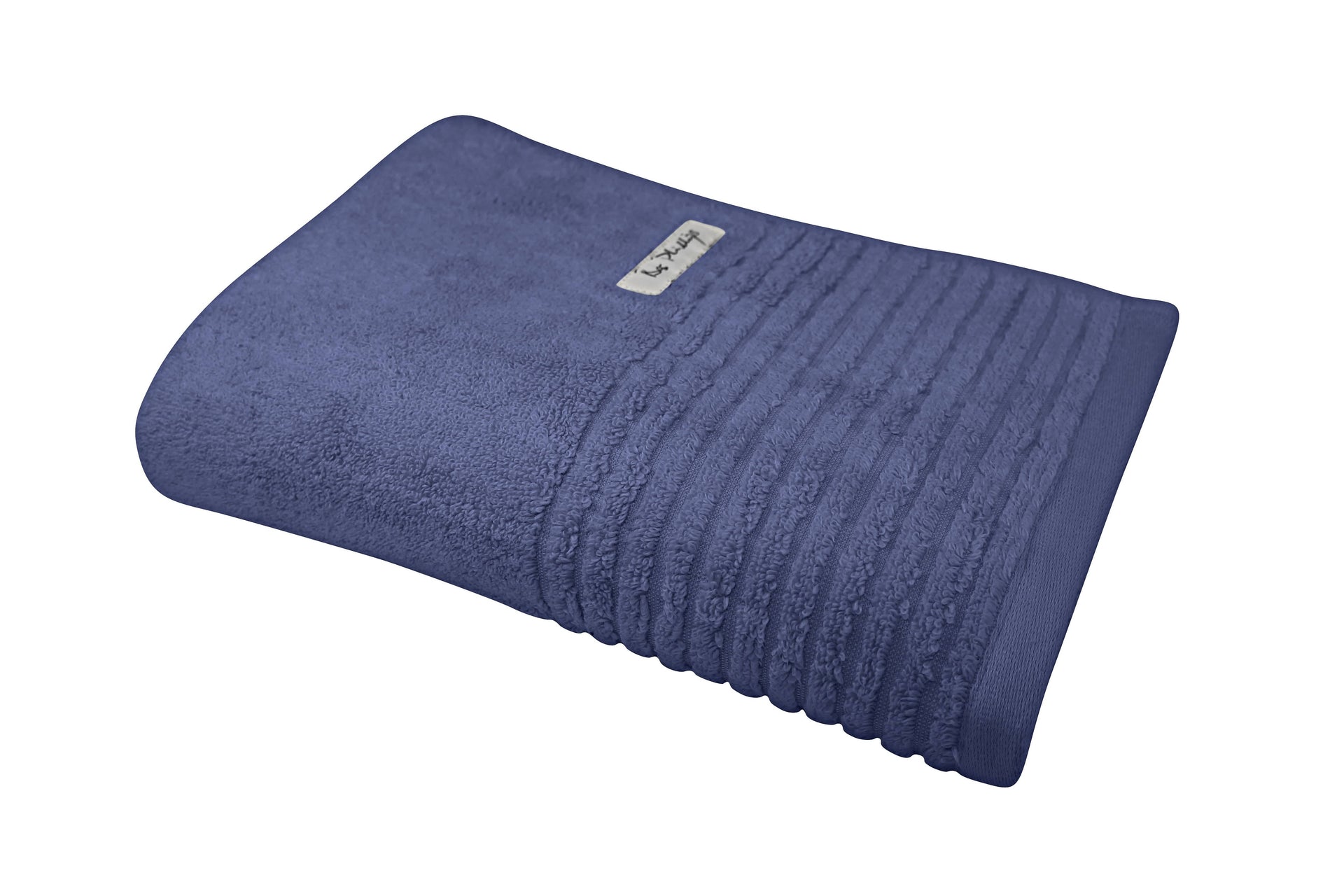Bas Phillips Bath Sheet INDIGO Bas Phillips | HAYMAN ZERO TWIST TOWEL COLLECTION- 600GSM