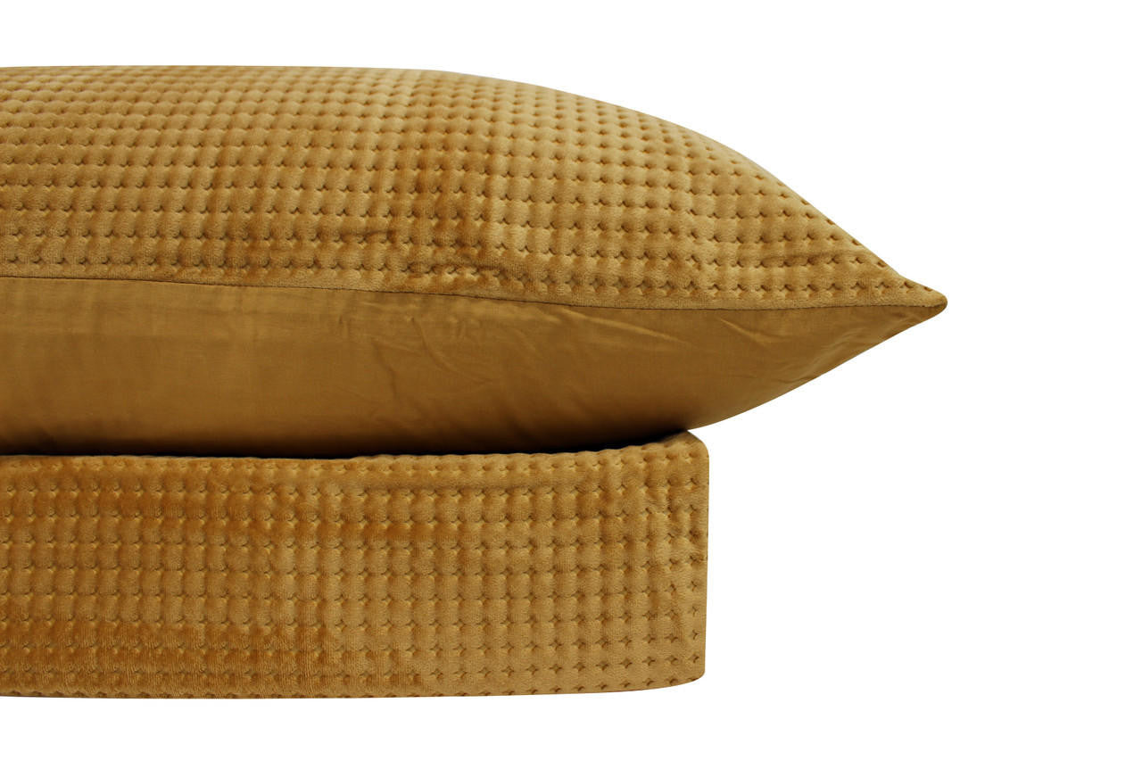 Bas Phillips Nathaniel Ultrasonic Quilt Cover Set - SUNSHINE Bas Phillips