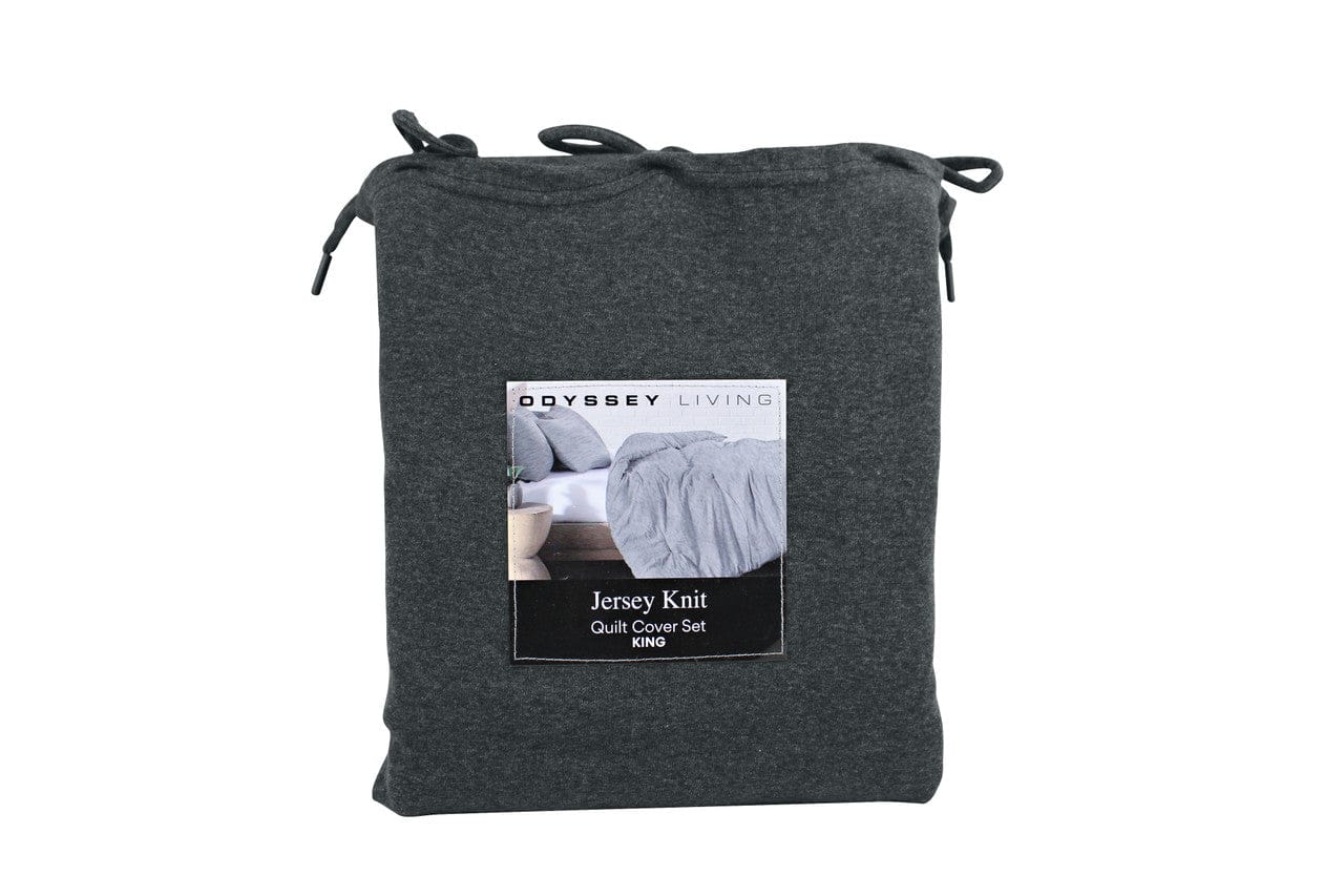Bas Phillips Quilt Cover Odyssey Living Bamboo Blend Quilt Cover Set - Midnight