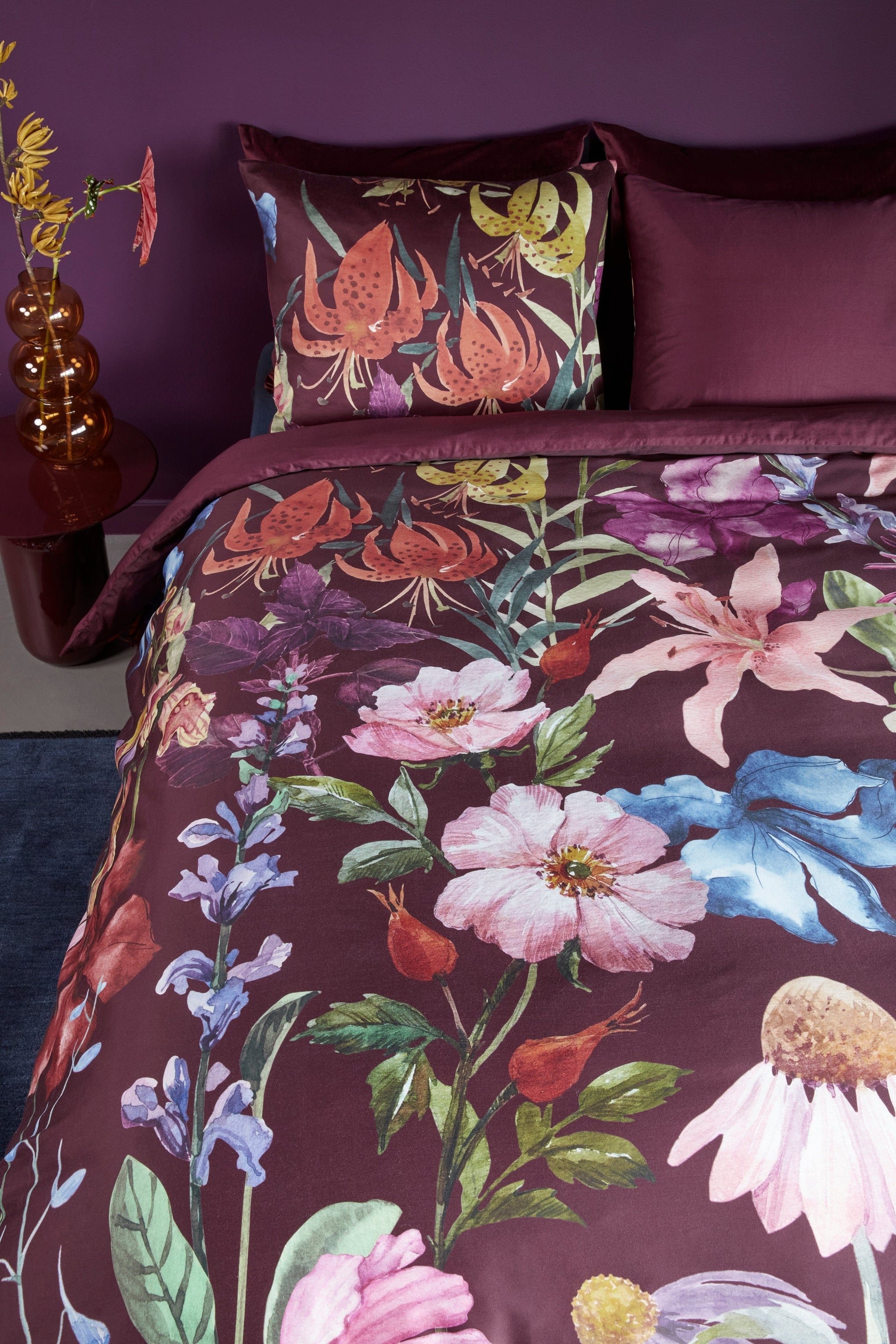 Bedding House Quilt Cover Bedding House Lily Multi Quilt Cover Set