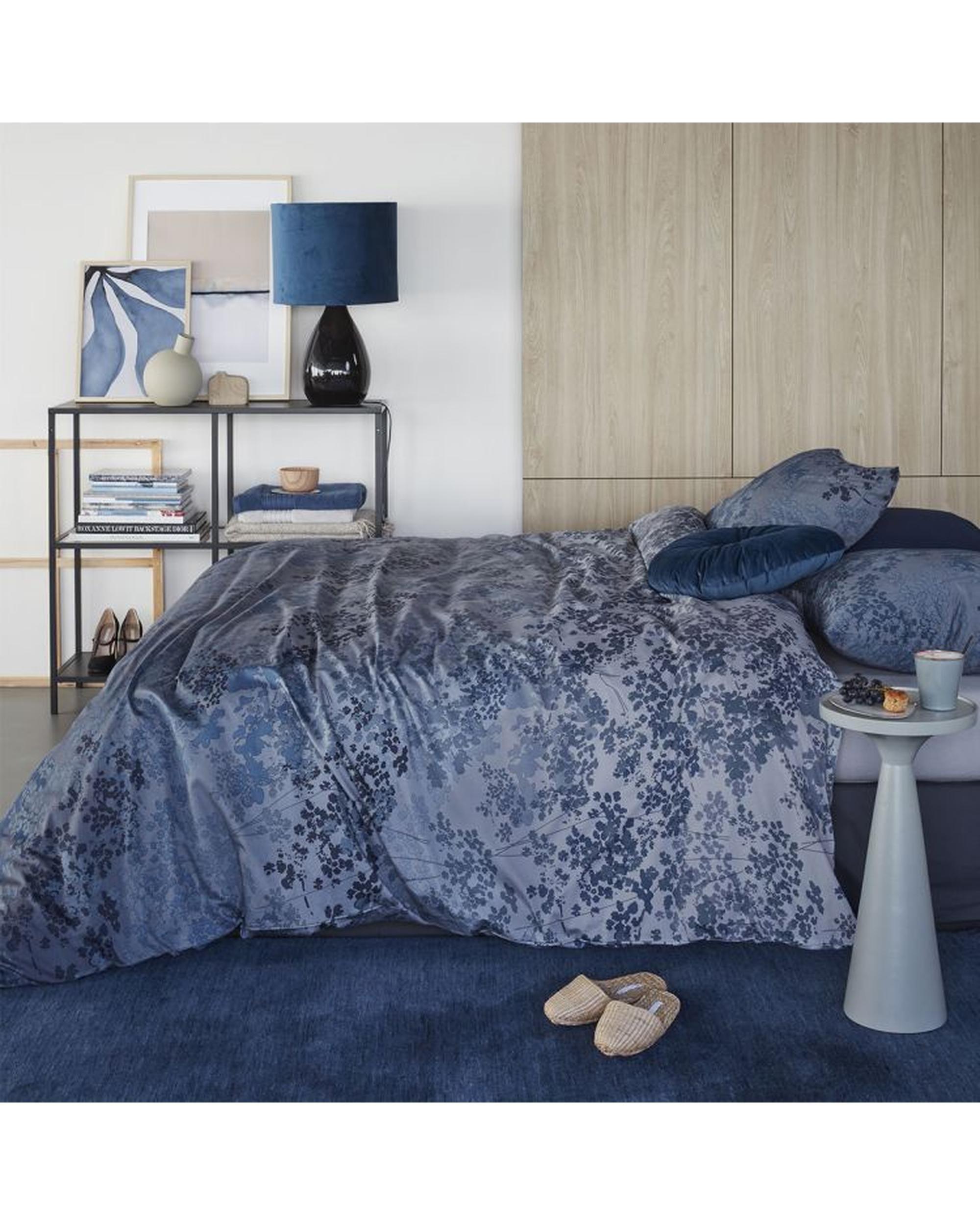 Bedding House Pantalla Blue Quilt Cover Set Bedding House