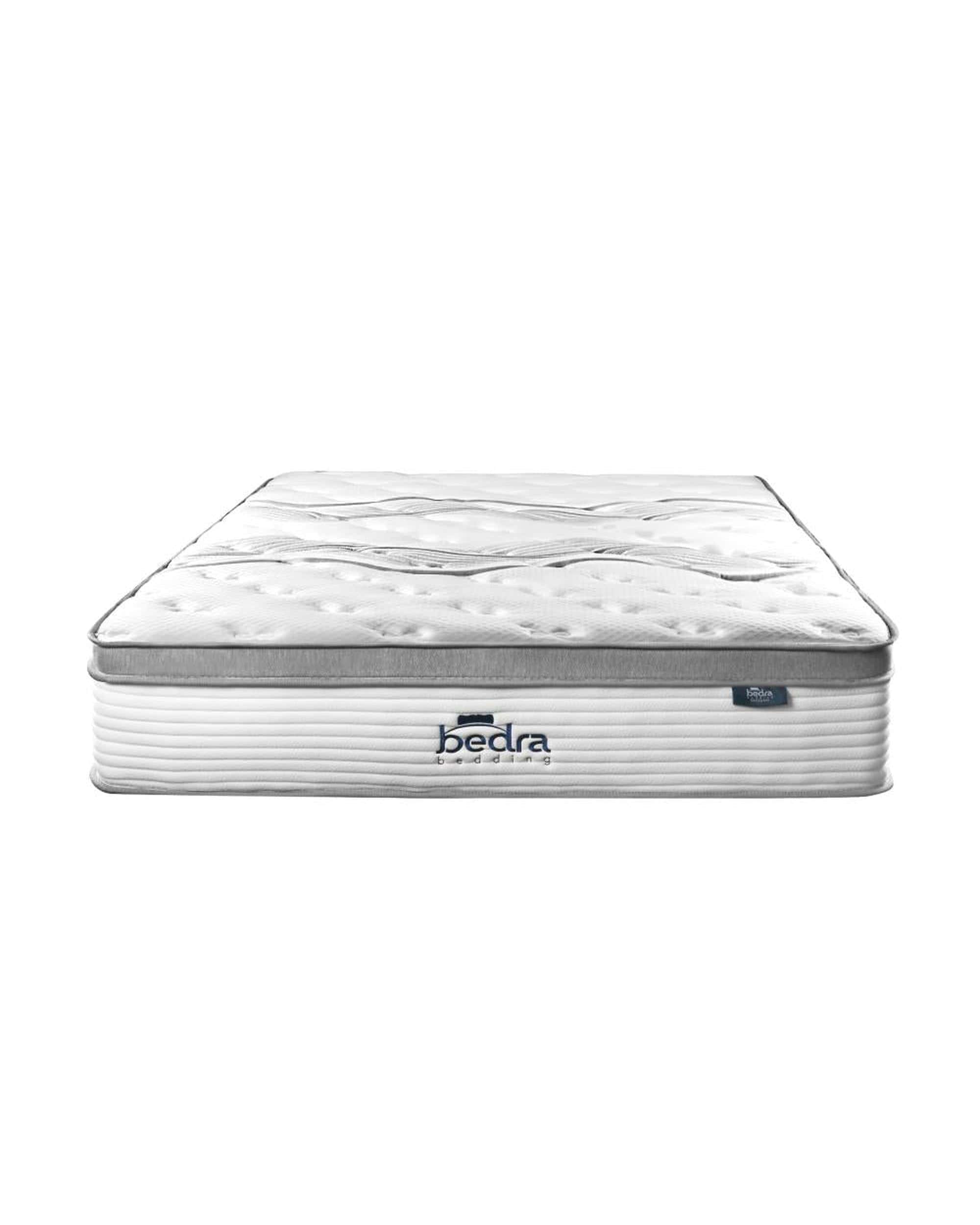 Bedra Mattresses Eden Mattress Euro Top Bed Mattress Pocket Spring Medium Firm 34cm 7 Zone