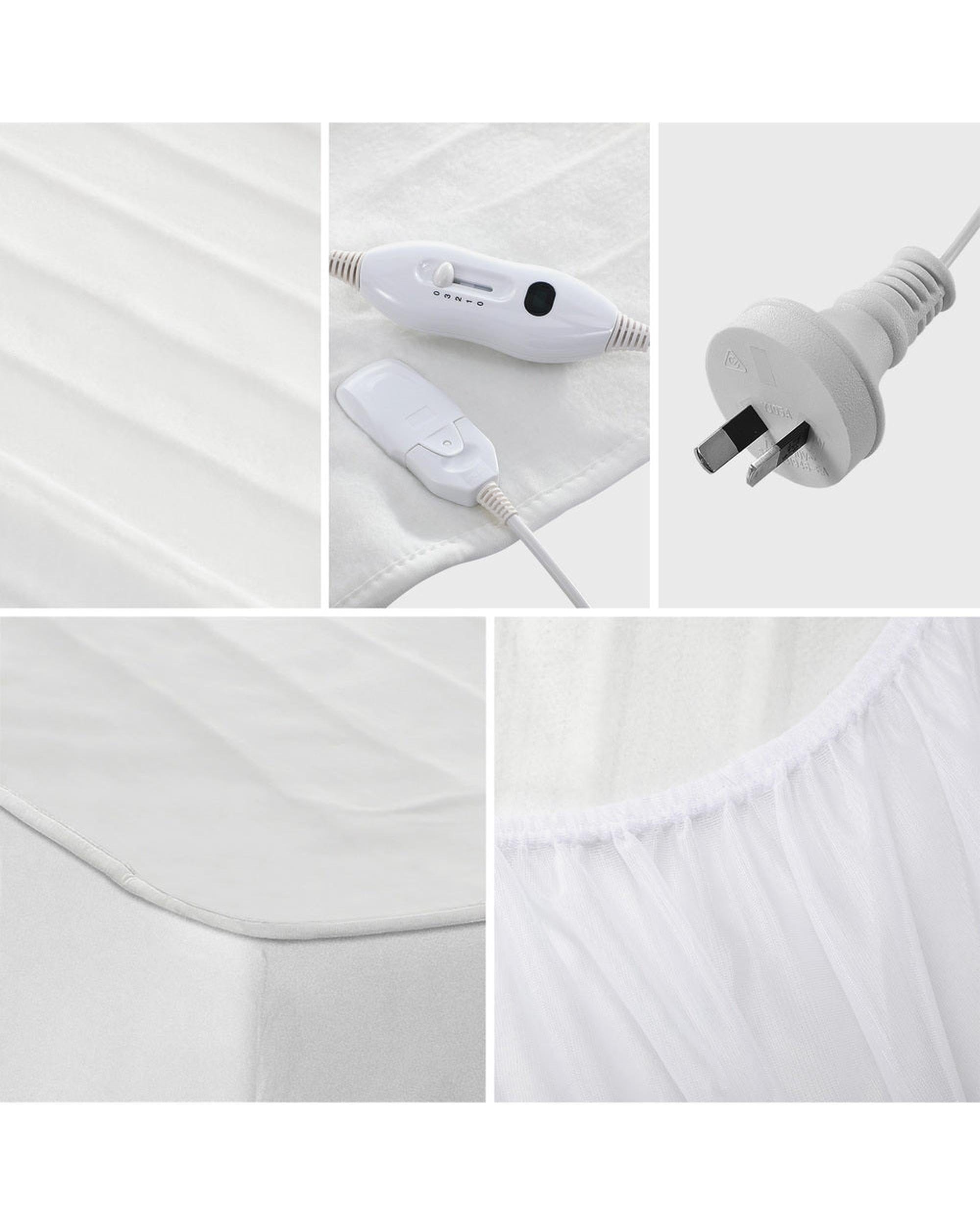 Bedra Electric Blanket Electric Blanket Heated Fully Fitted Pad