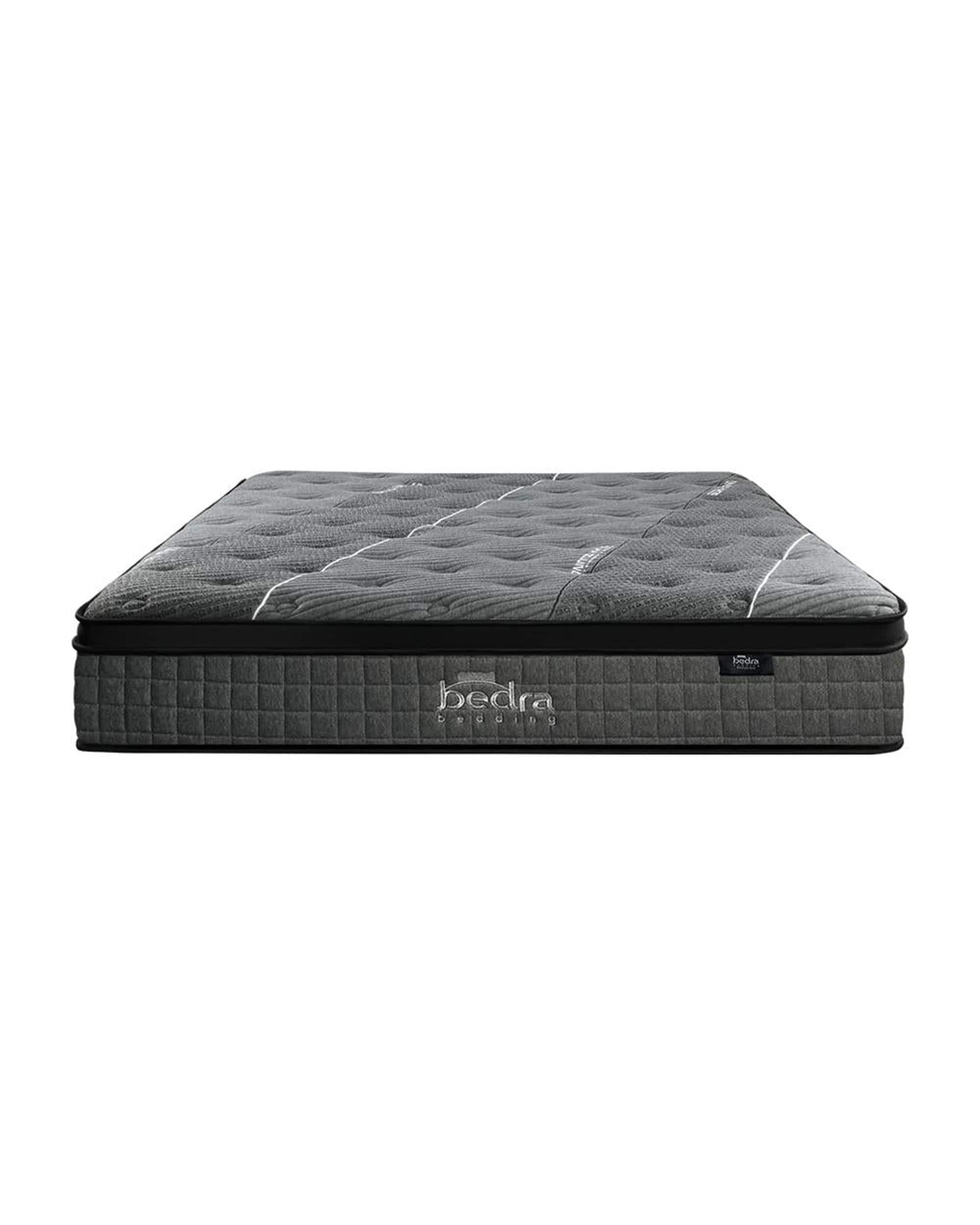 Bedra Mattresses Emilia Mattress Breathable Spring Mattress Euro Top Natural Latex Foam 34cm