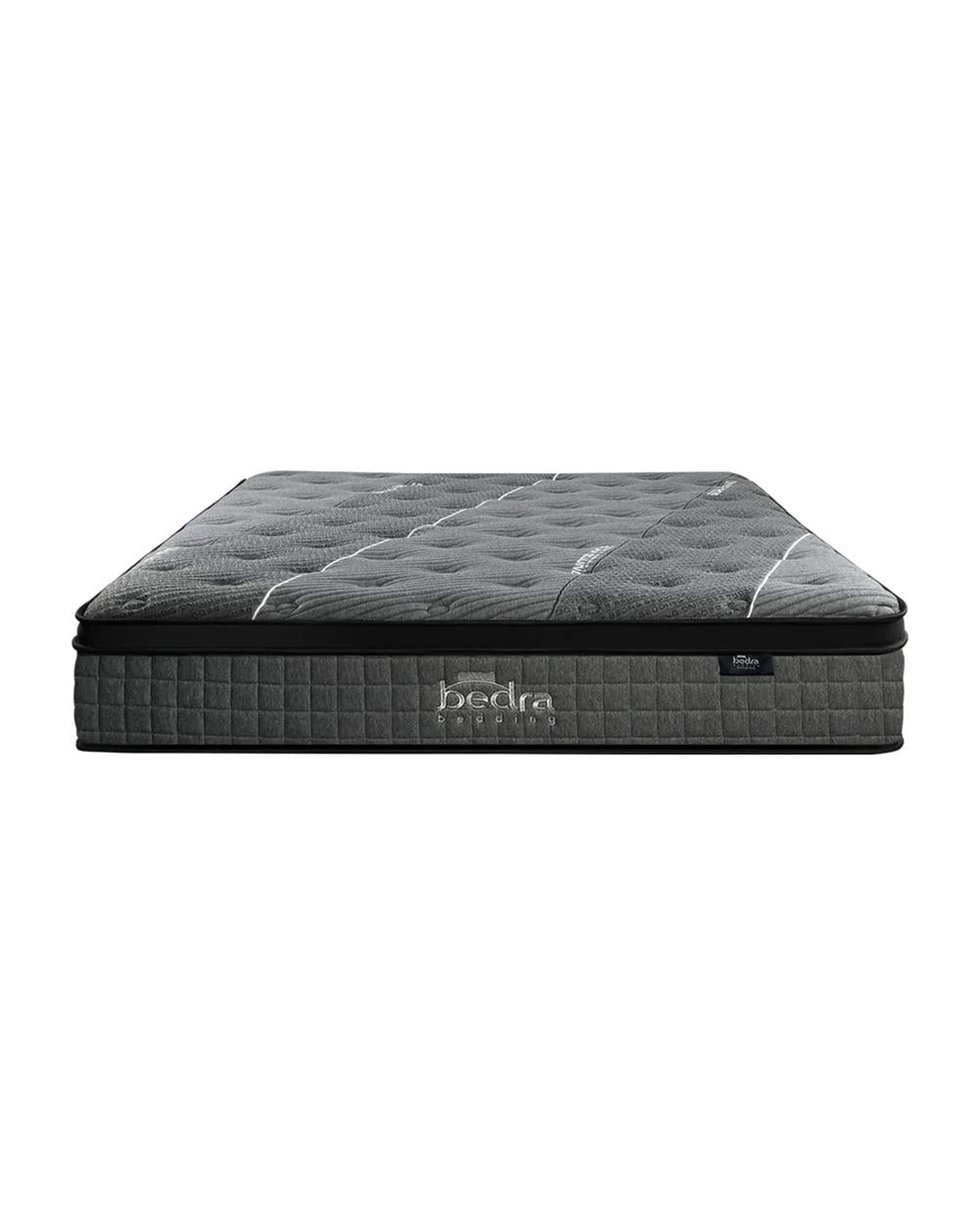 Bedra Mattresses Emilia Mattress Breathable Spring Mattress Euro Top Natural Latex Foam 34cm