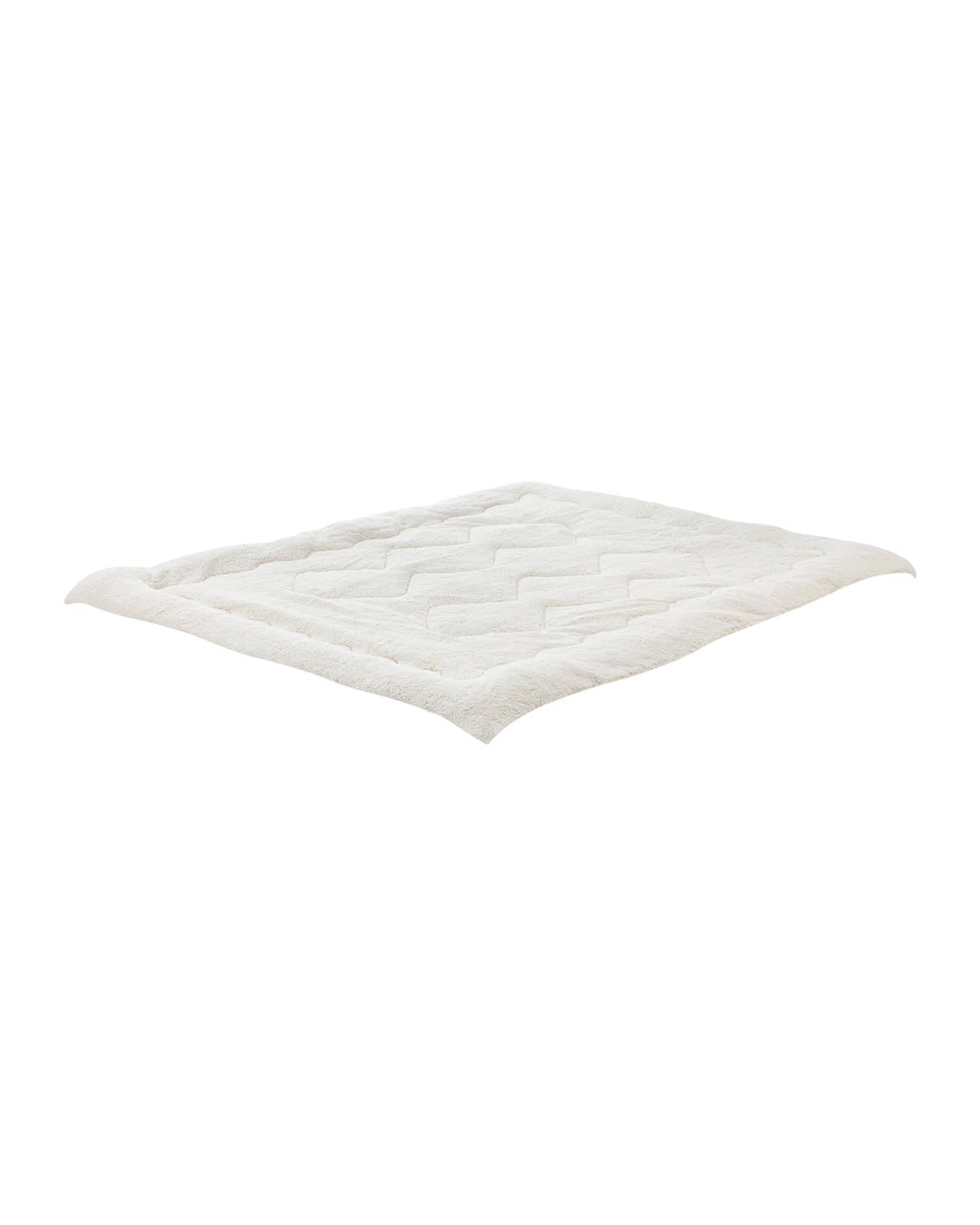 Bedra Mattress Topper Fleece Mattress Topper Reversible Pillowtop