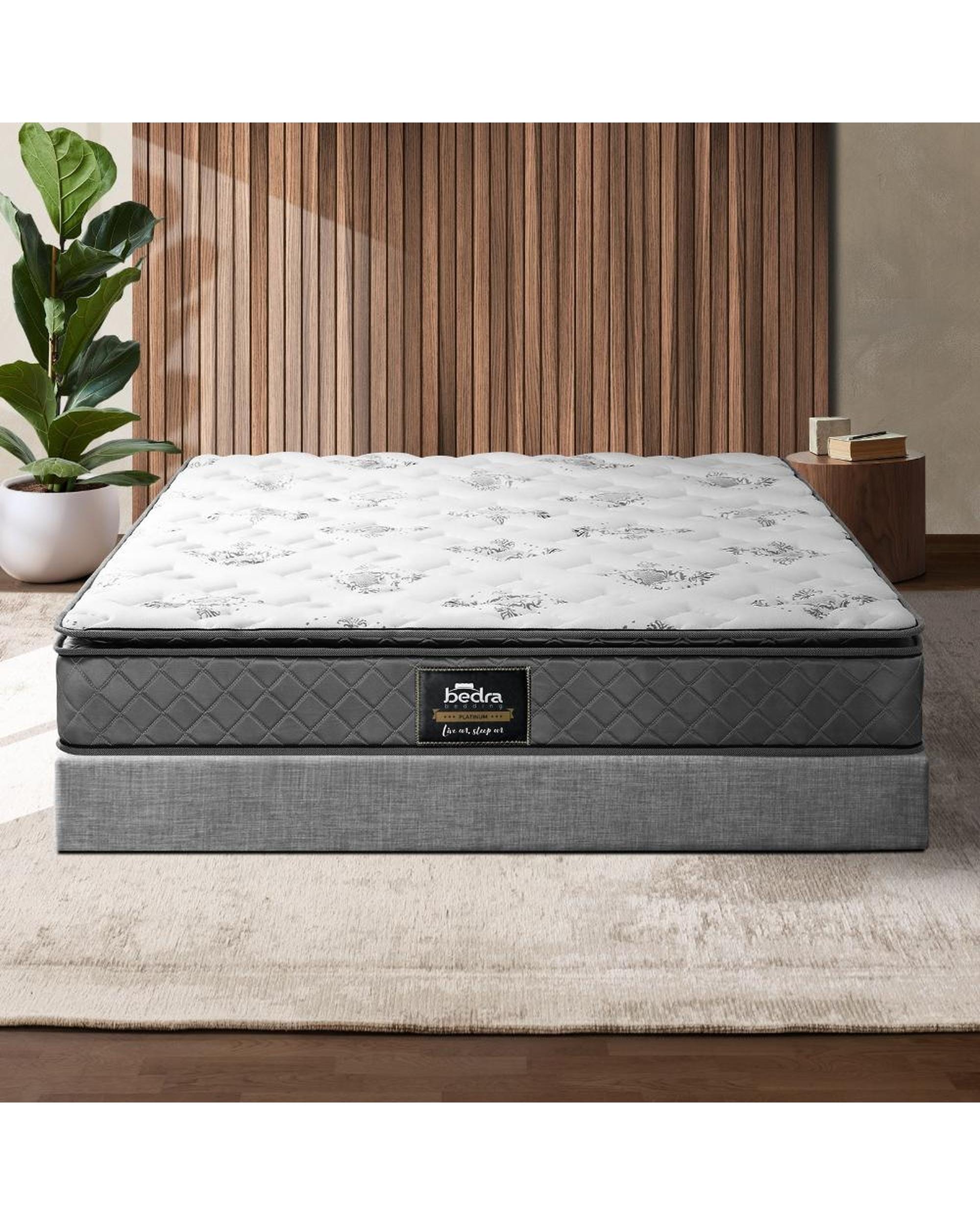 Bedra Mattresses Katia Mattress Breathable Luxury Bed Bonnell Spring Foam Medium 21cm