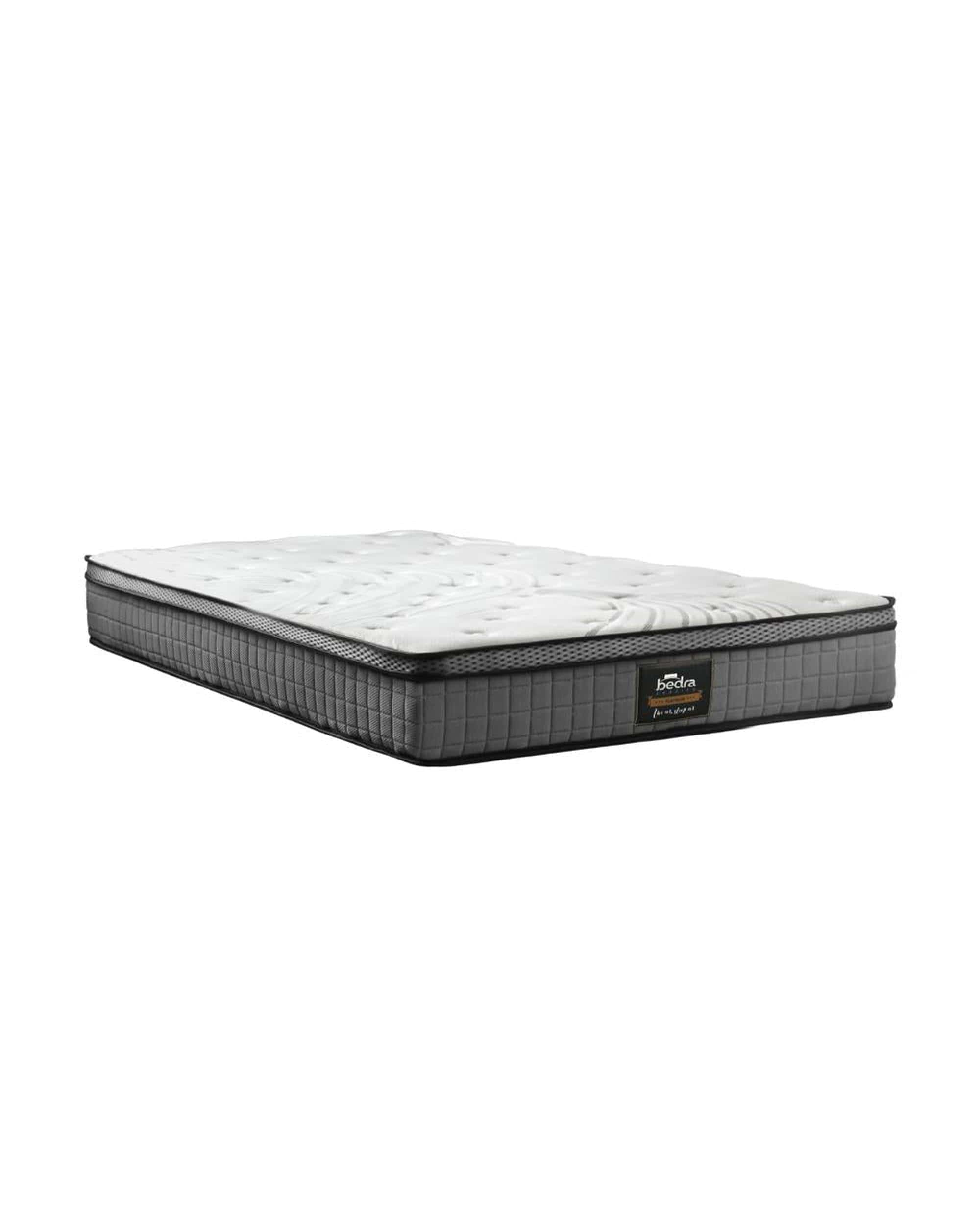 Bedra Mattresses Luna Mattress Bed Spring Mattress 4D Mesh Euro Top Medium Foam 22cm