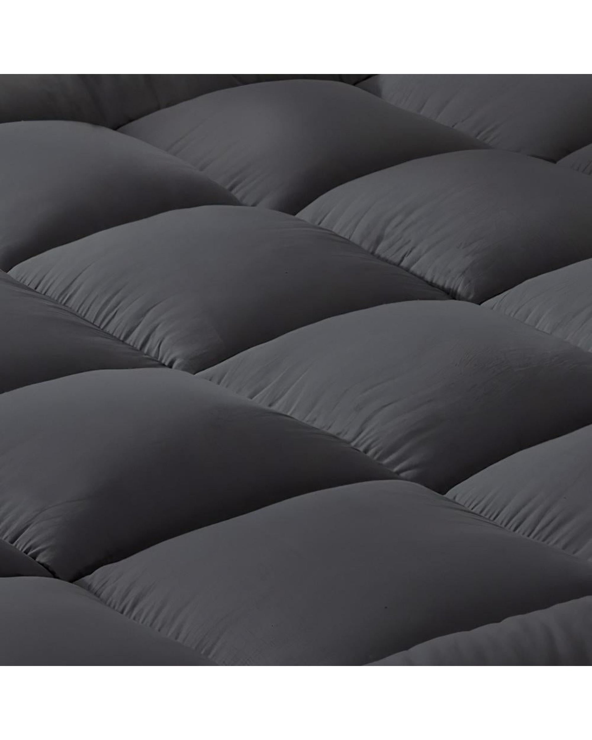 Bedra Mattress Topper Mattress Topper Pillow Top Mattress Topper 1000GSM Microfiber Mattress Protector Cover