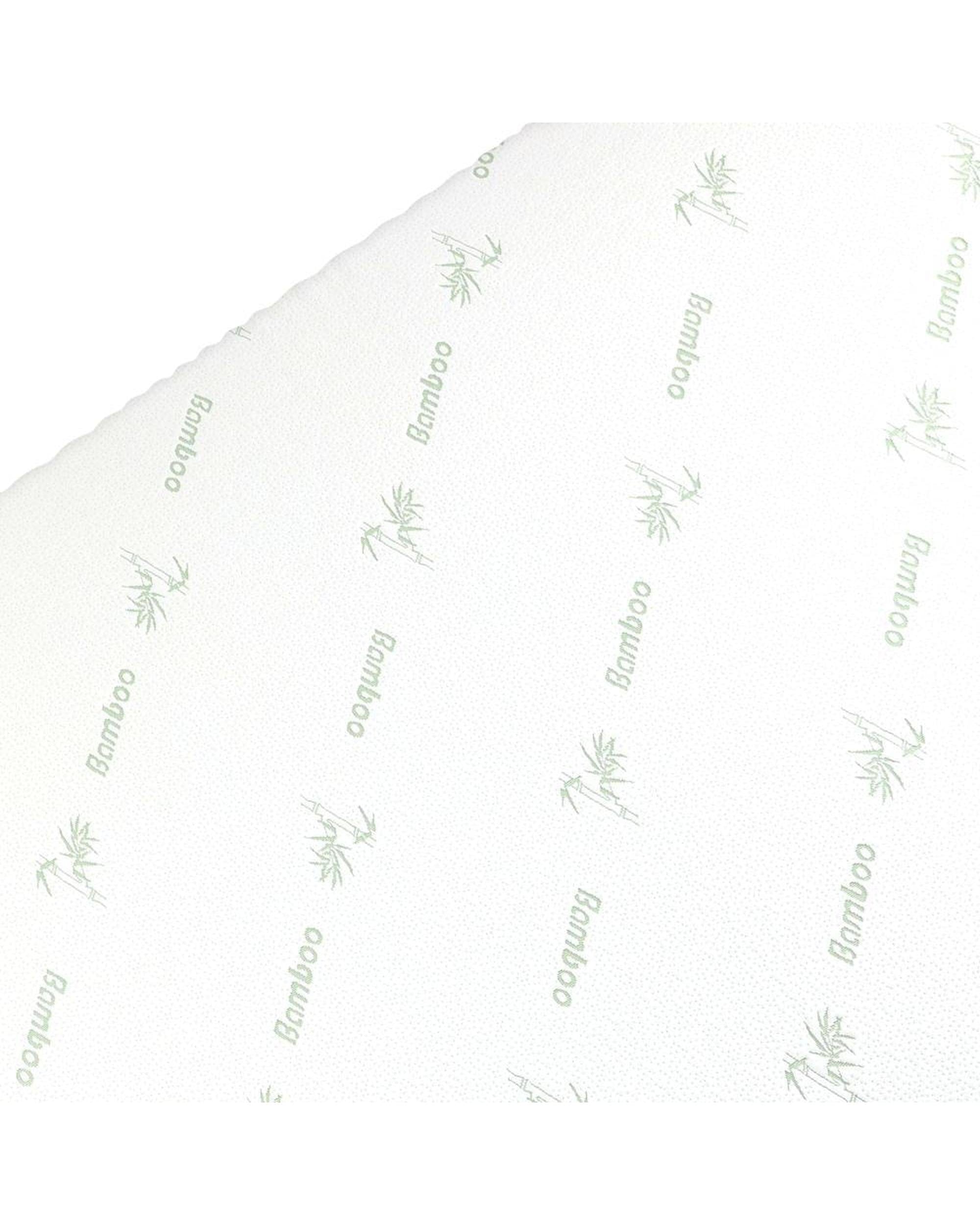 Bedra Mattress Topper Memory Foam Mattress Topper Cool Gel Bed Bamboo Cover 7-Zone 8CM