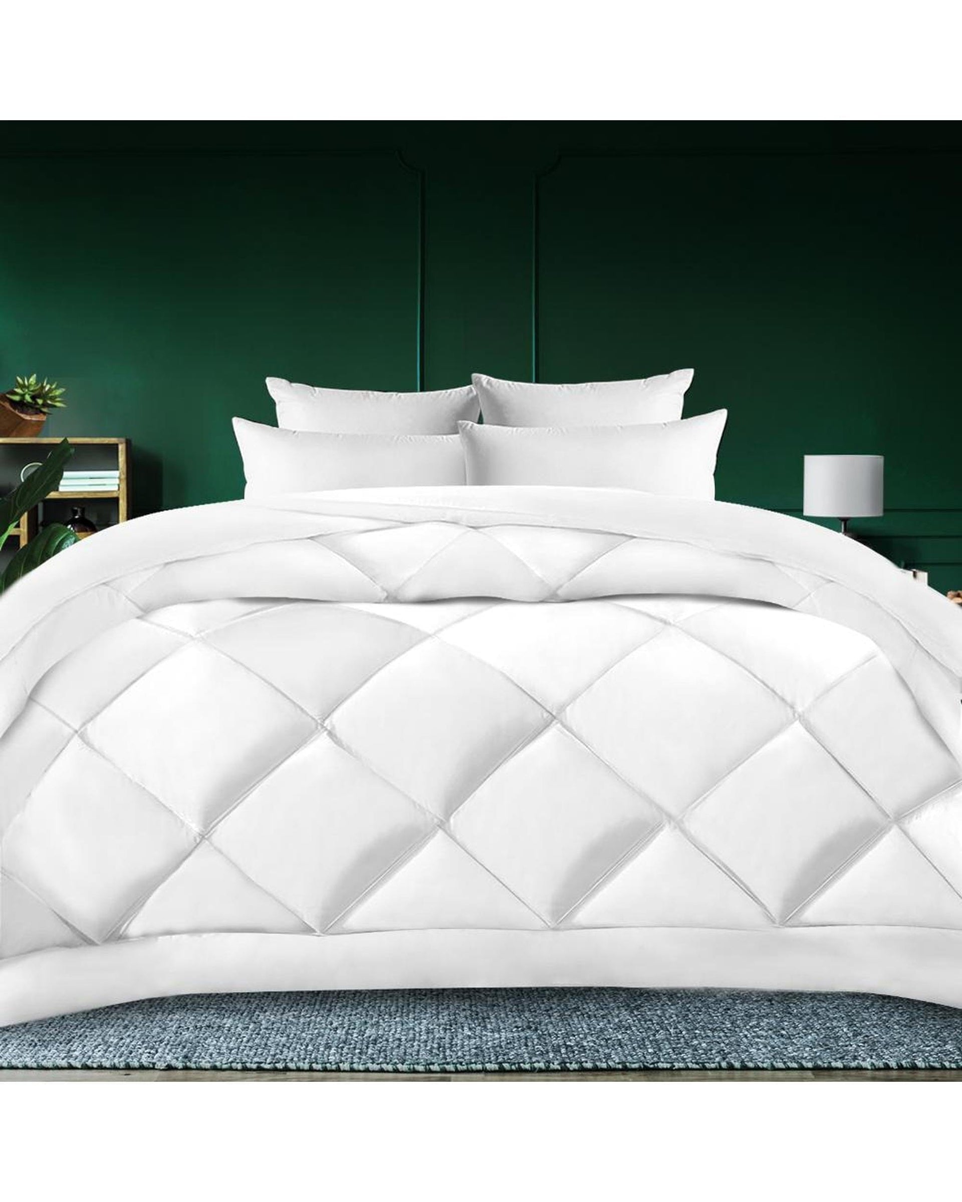 Bedra Duvet/Quilt Microfibre Bamboo Quilt 400GSM Summer Winter Duvet Doona All