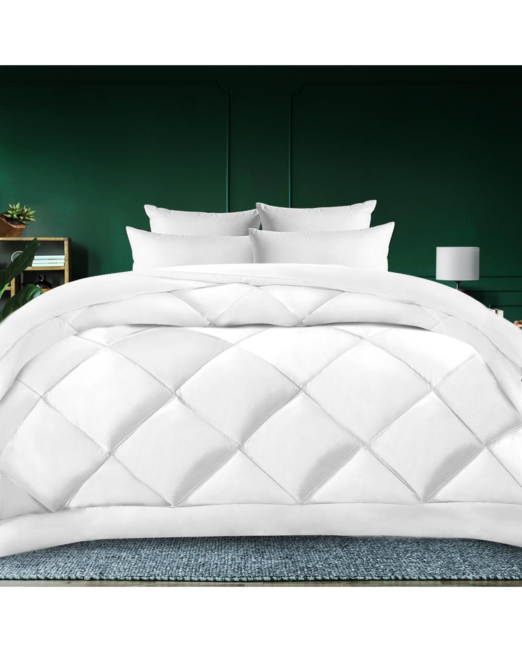 Bedra Duvet/Quilt Microfibre Bamboo Quilt 400GSM Summer Winter Duvet Doona All